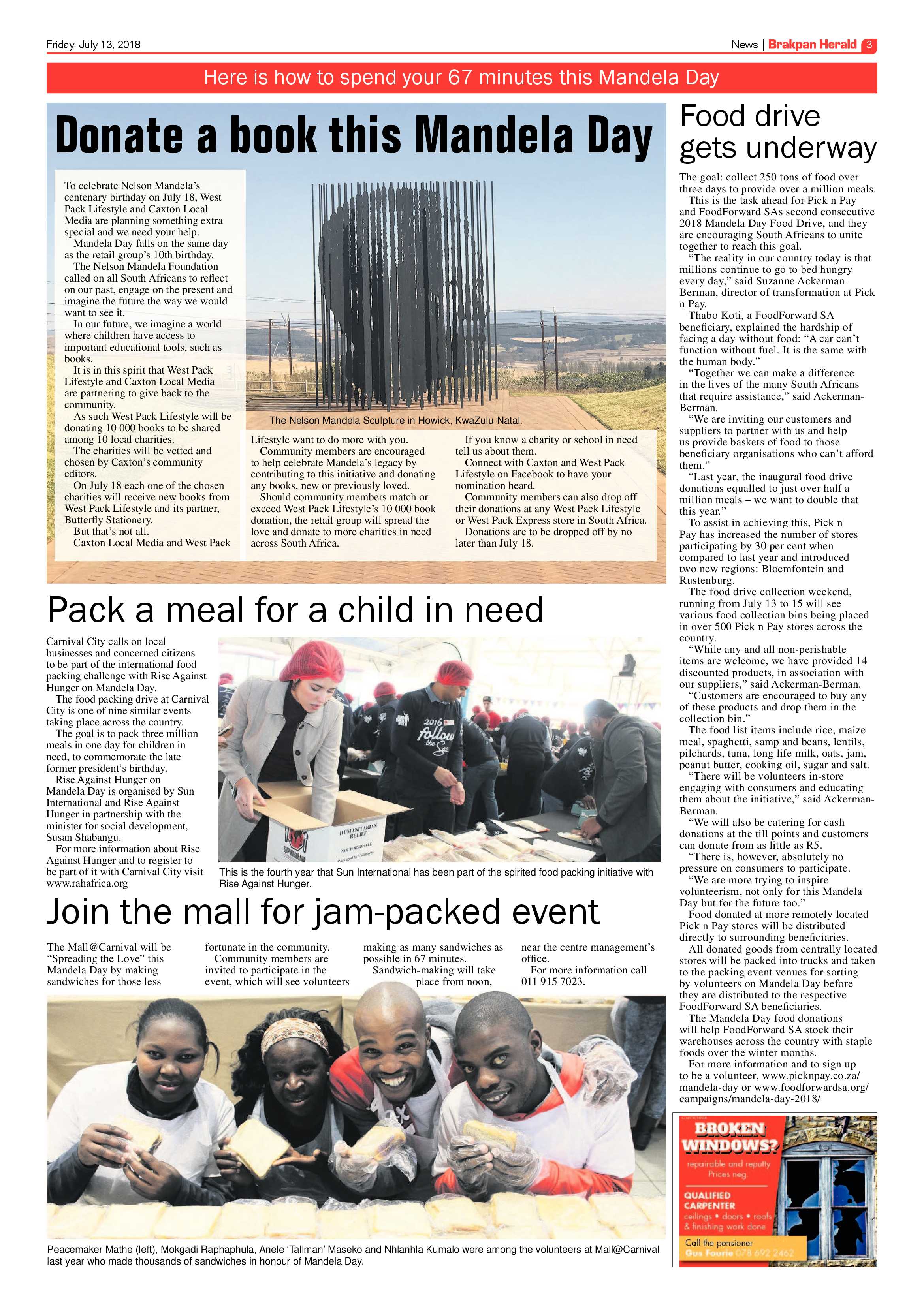 Brakpan Herald 13 July 2018 page 3