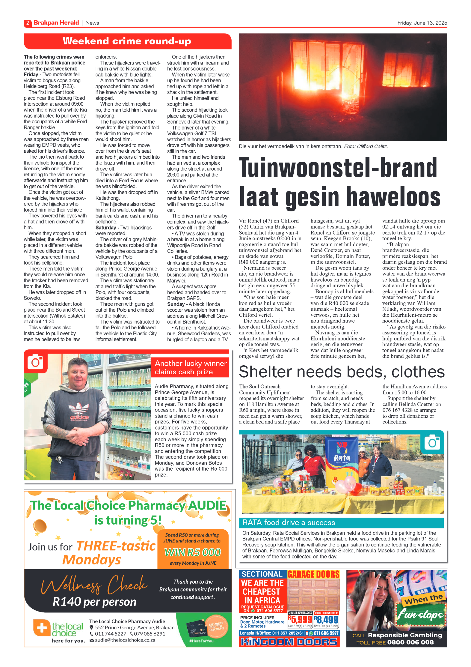 Brakpan Herald 13 June 2025 page 4