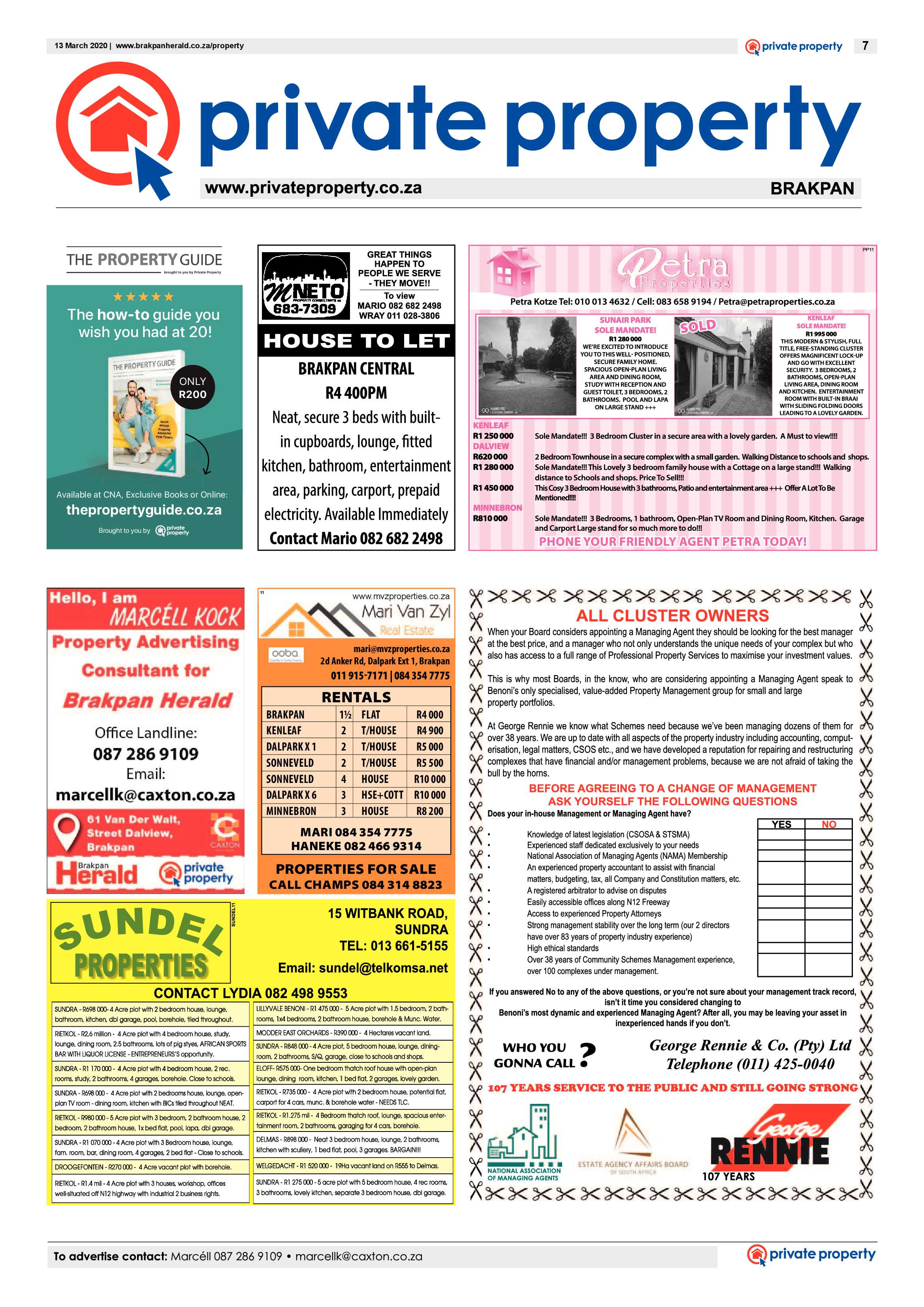 Brakpan Herald 13 March 2020 page 7