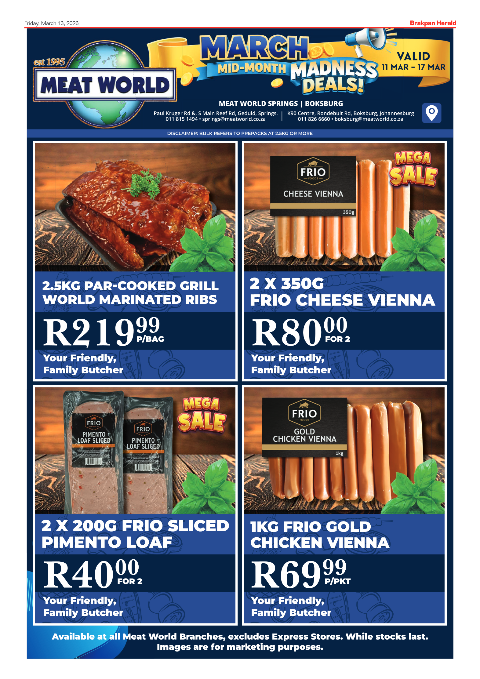 Brakpan Herald 13 March 2026 page 11