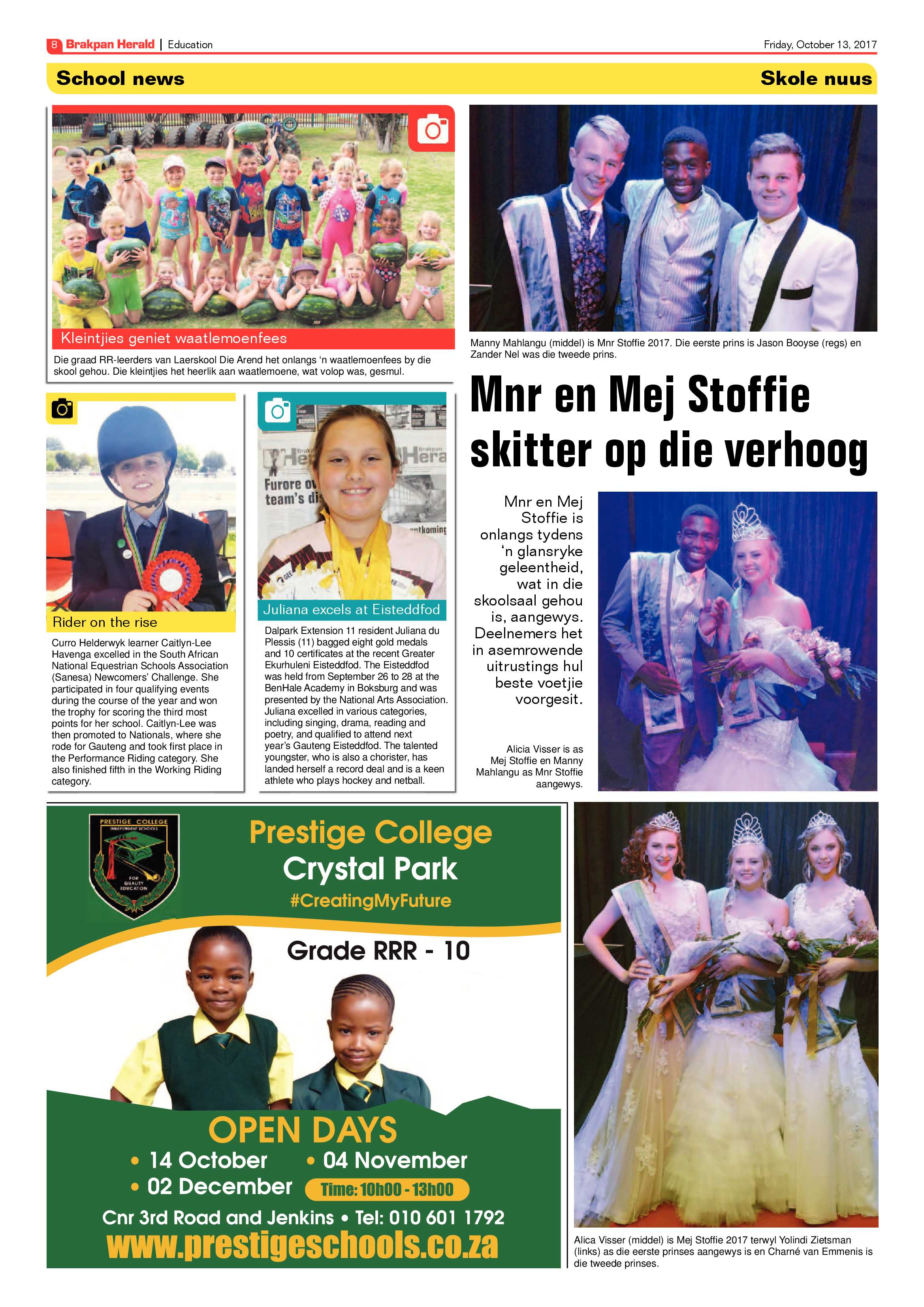Brakpan Herald 13 October 2017 page 8