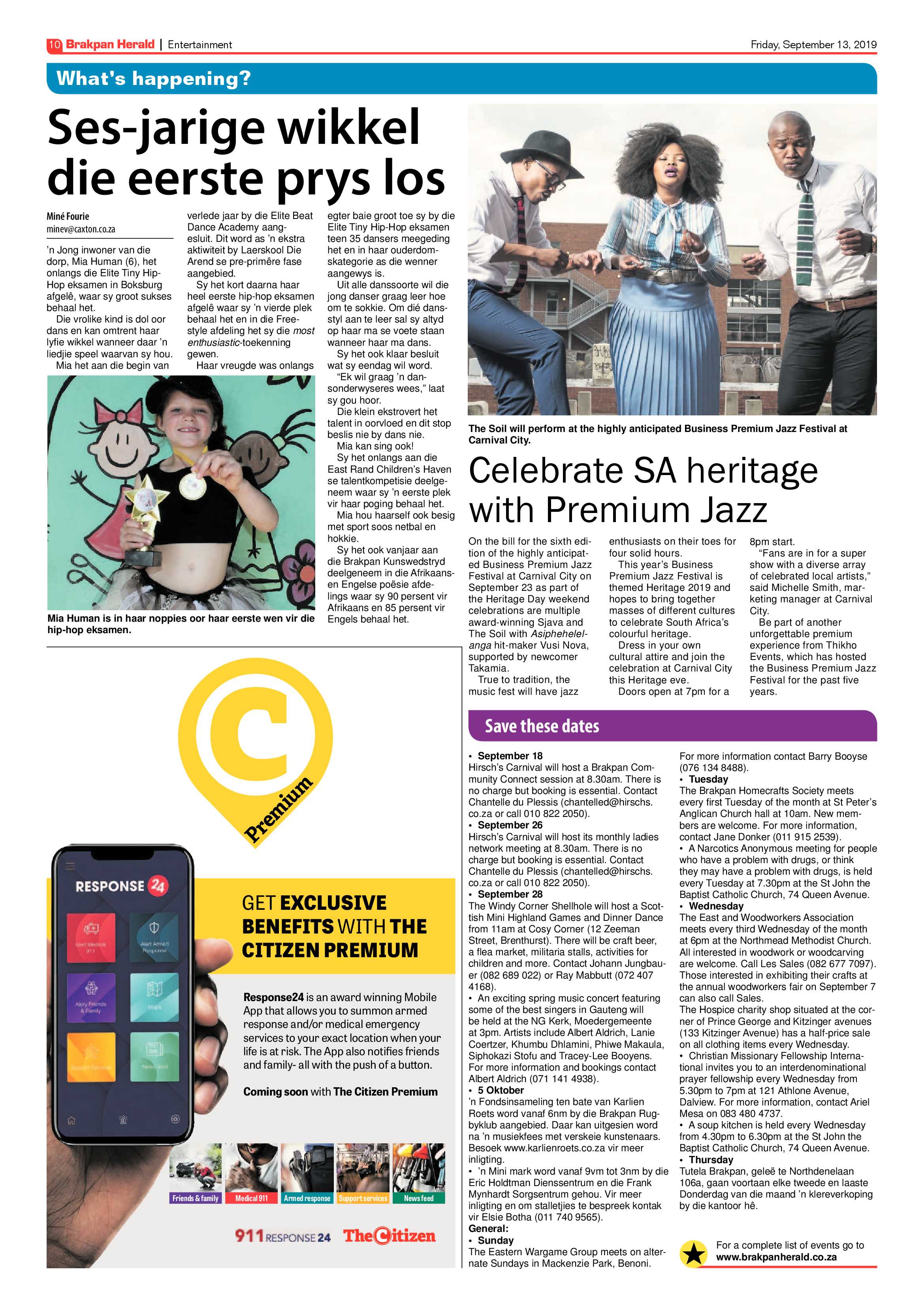 Brakpan Herald 13 September 2019 page 10