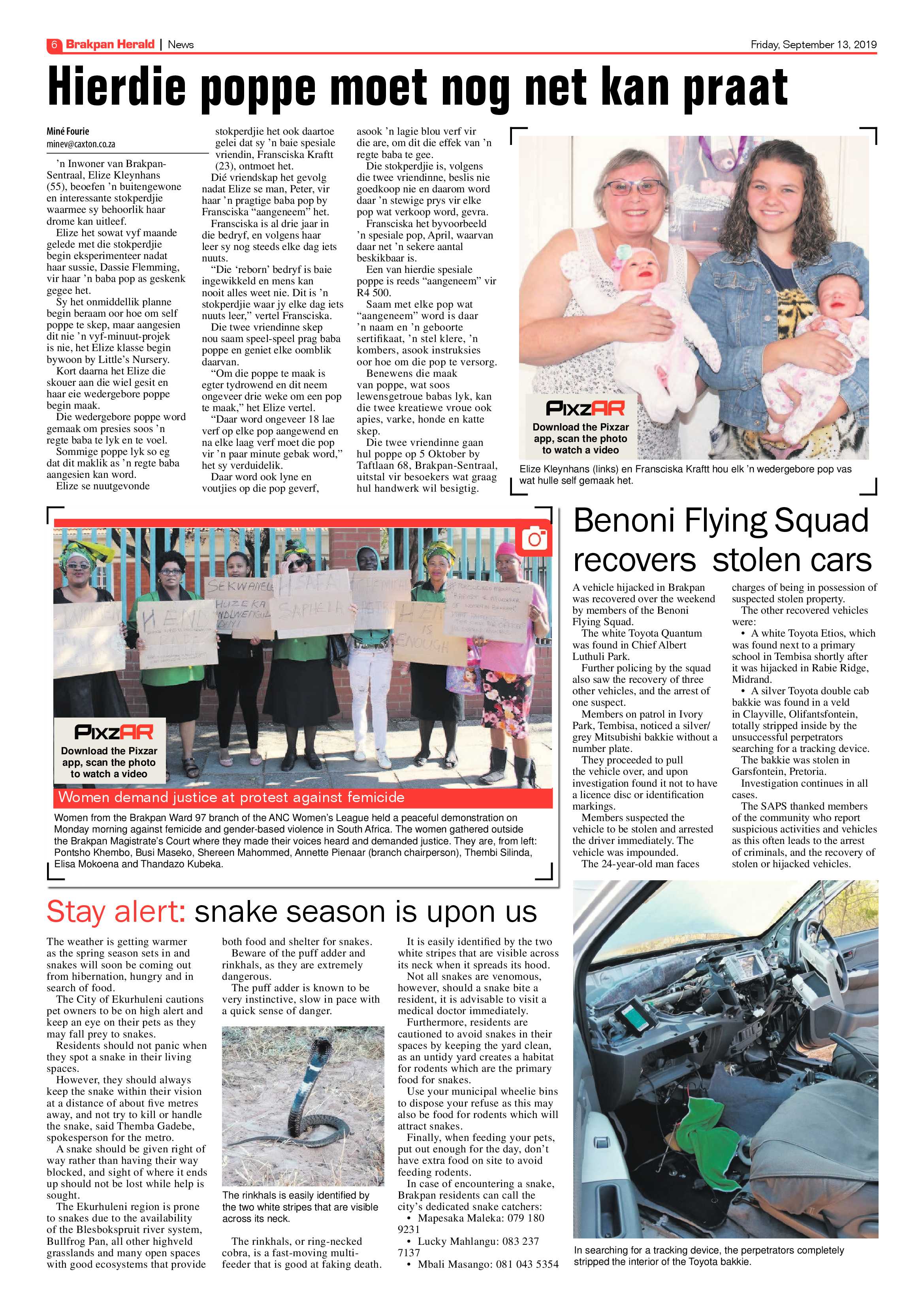 Brakpan Herald 13 September 2019 page 6