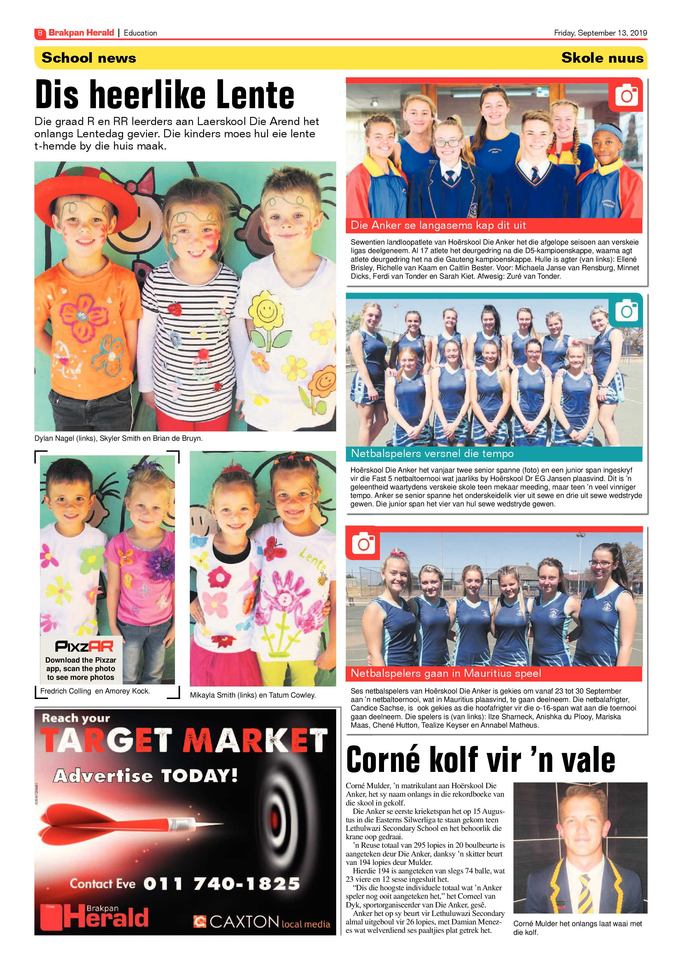Brakpan Herald 13 September 2019 page 8