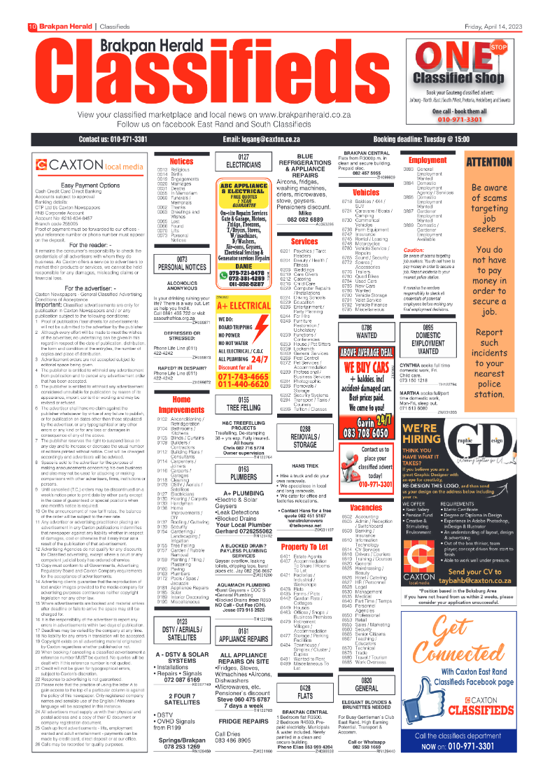 Brakpan Herald 14 April 2022 page 10