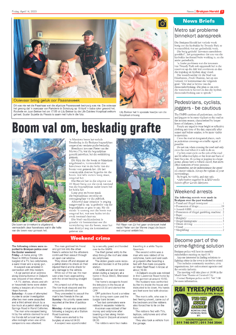 Brakpan Herald 14 April 2022 page 3