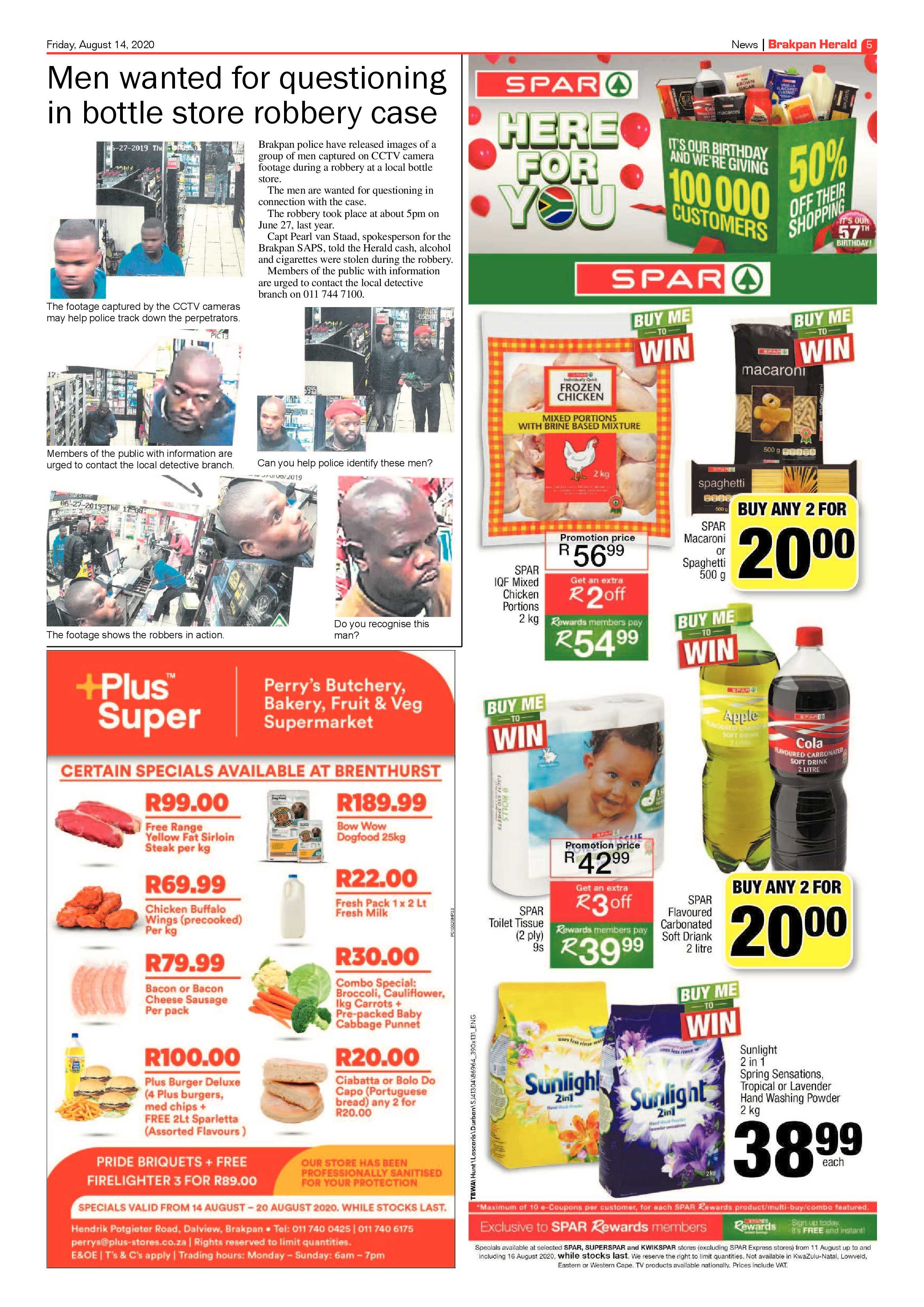 Brakpan Herald 14 August 2020 page 5