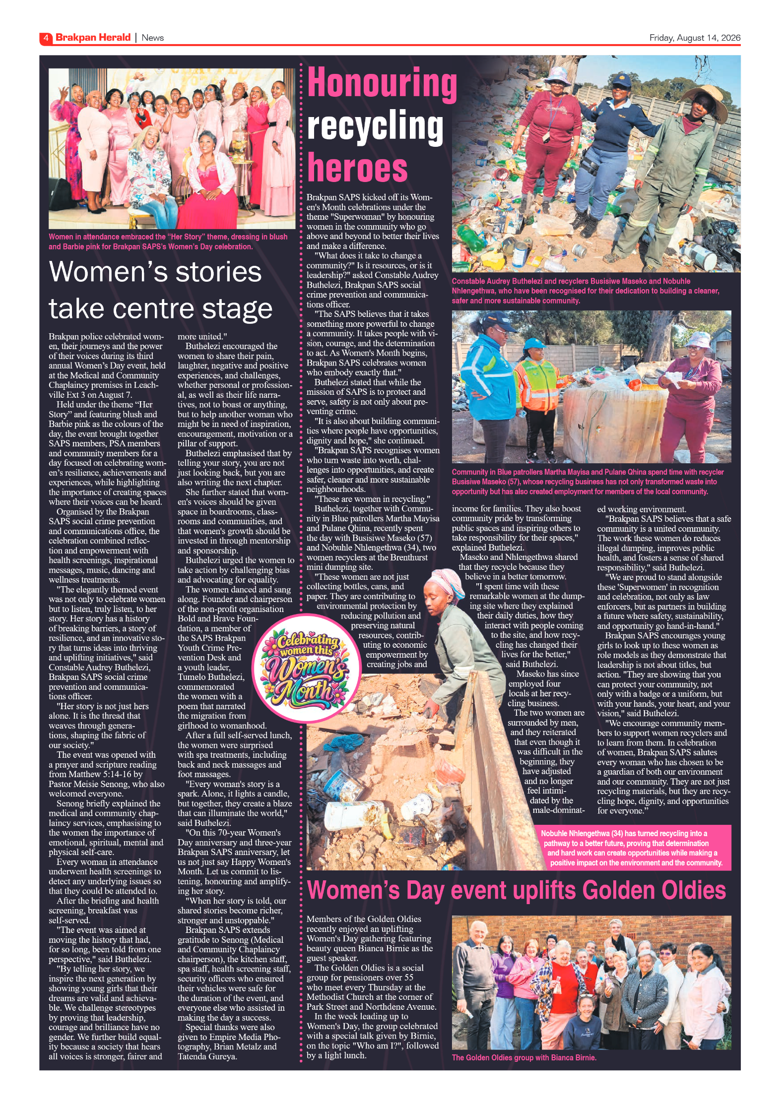 Brakpan Herald 14 August 2026 page 4
