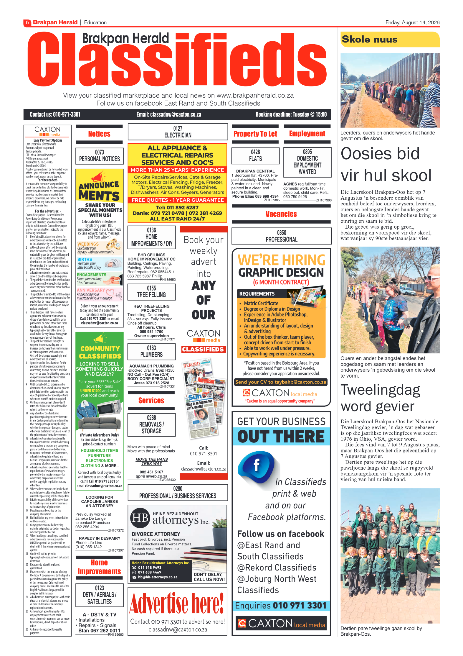 Brakpan Herald 14 August 2026 page 6