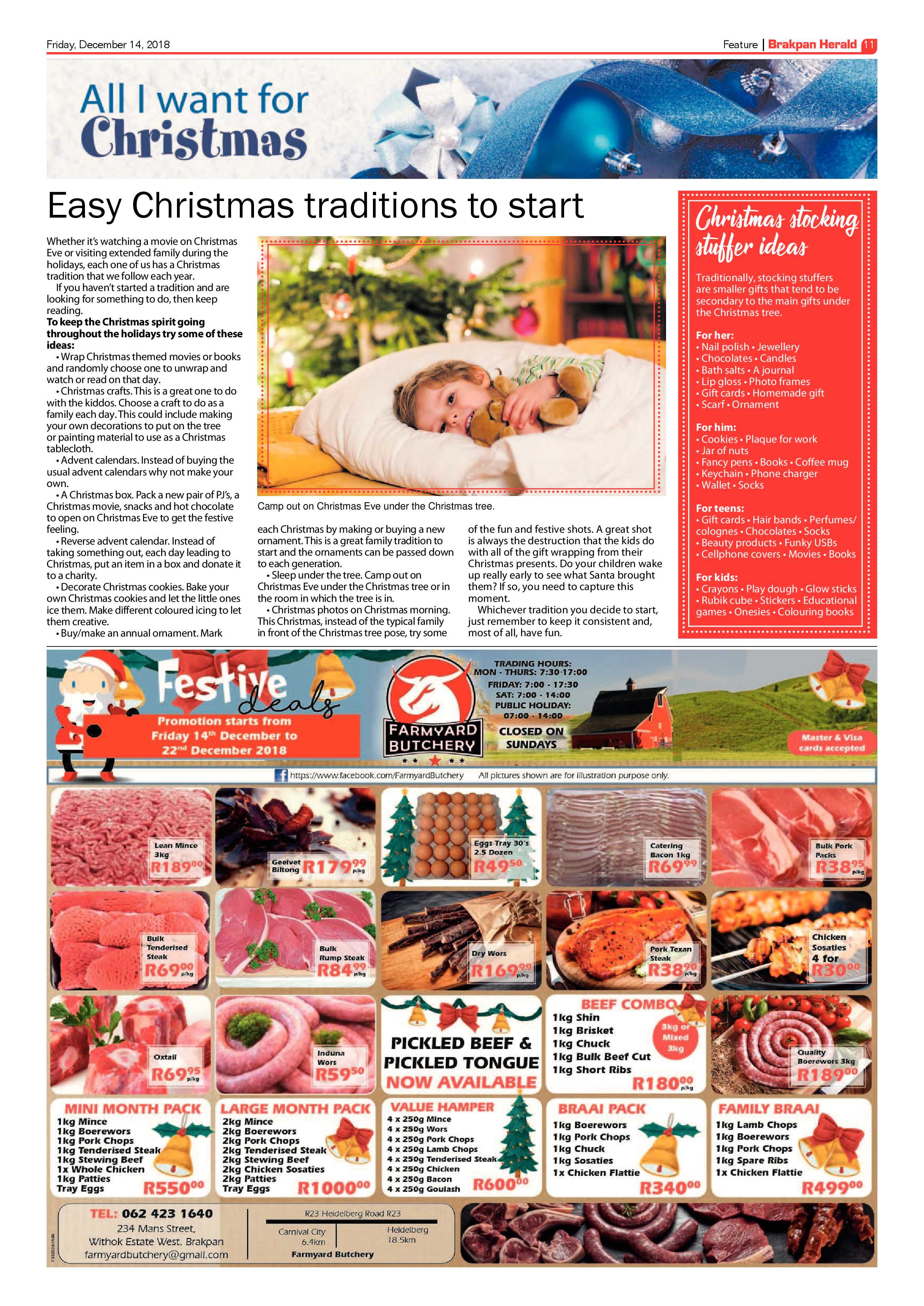 Brakpan Herald 14 December 2018 page 11