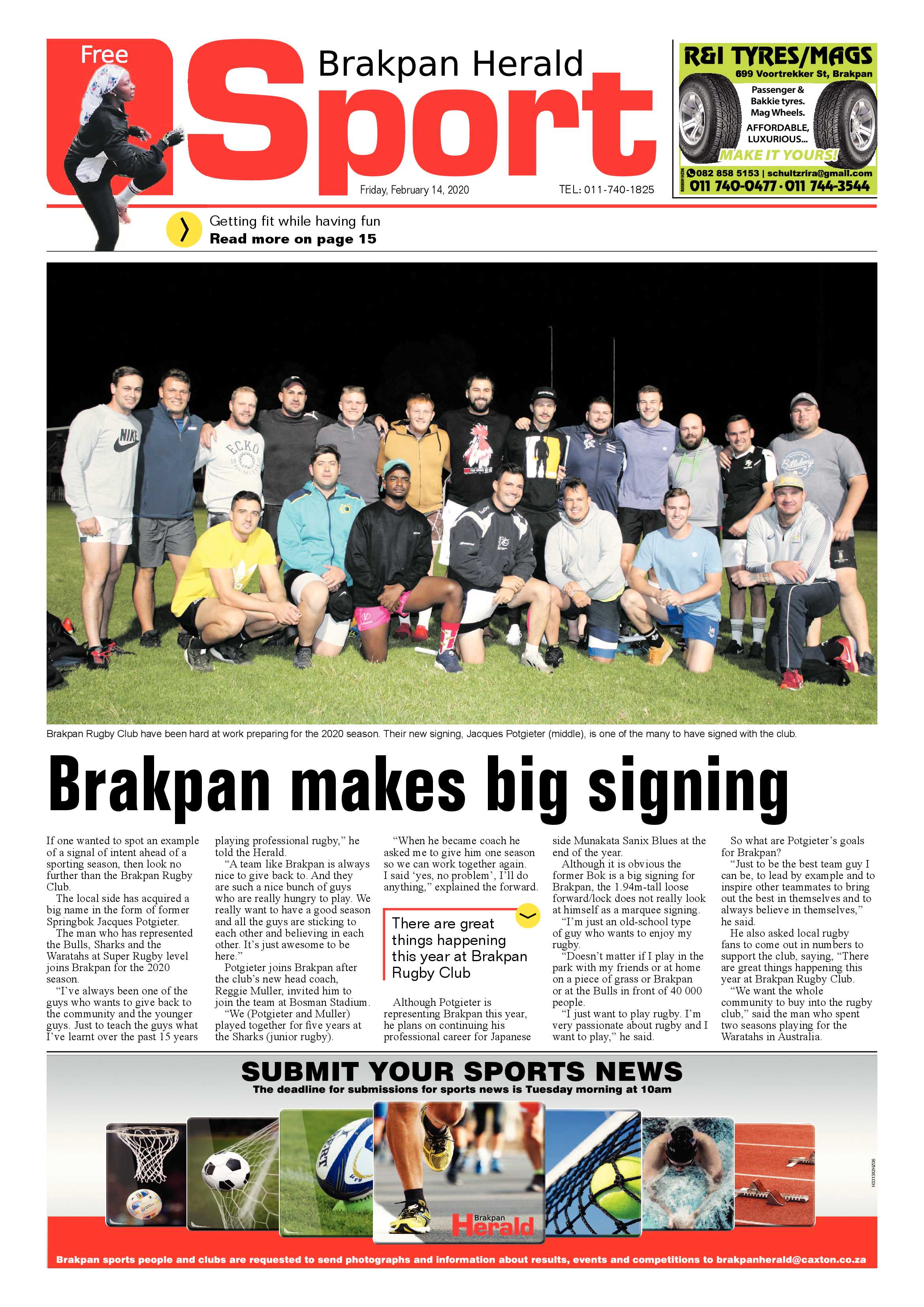 Brakpan Herald 14 February 2020 page 16