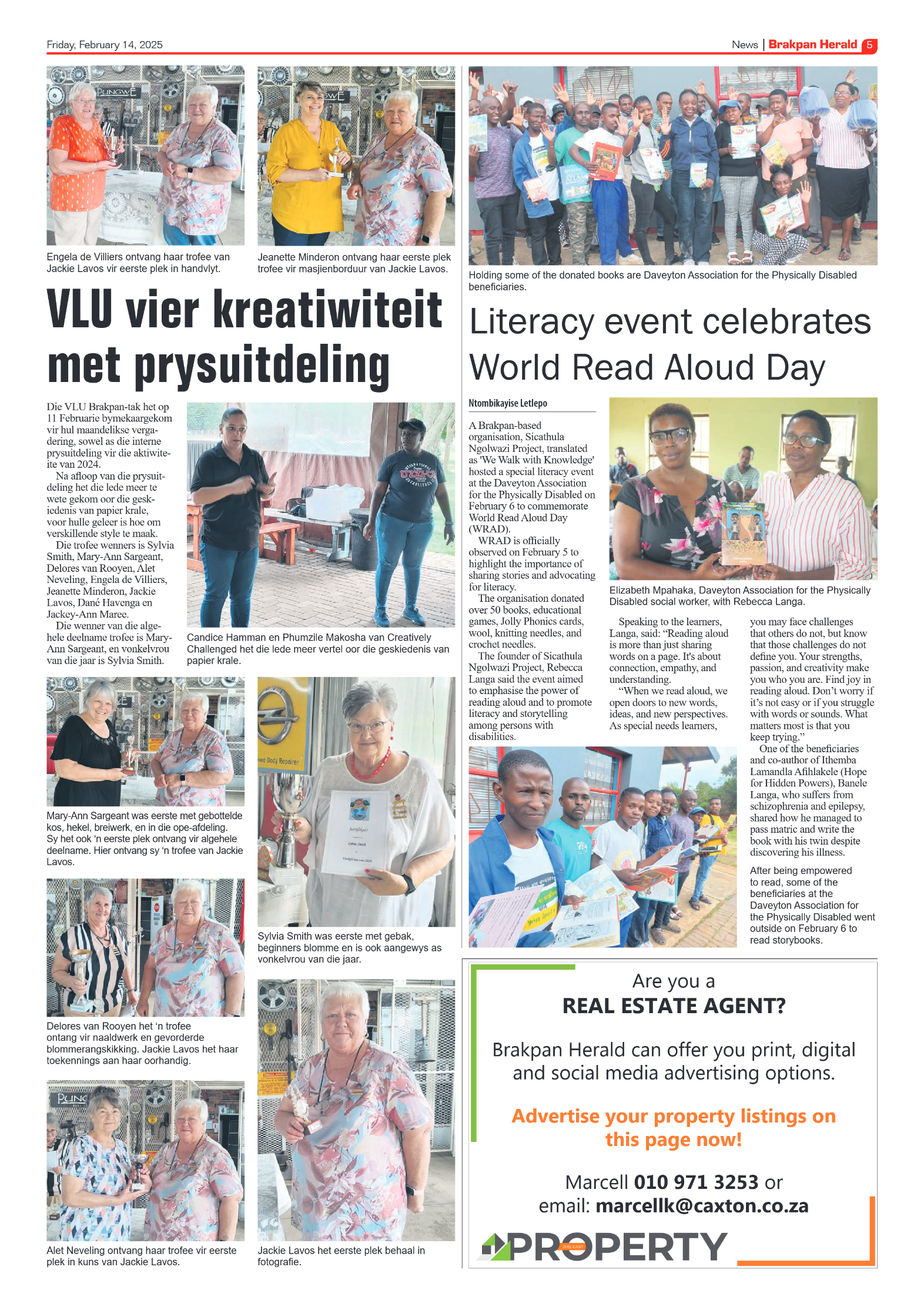 Brakpan Herald 14 February 2025 page 5