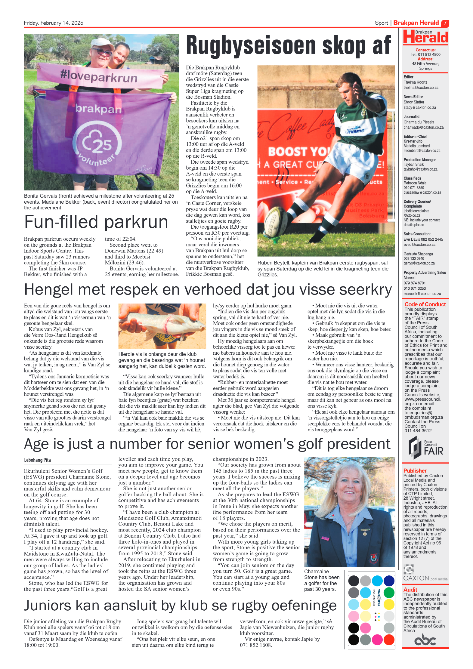 Brakpan Herald 14 February 2025 page 7