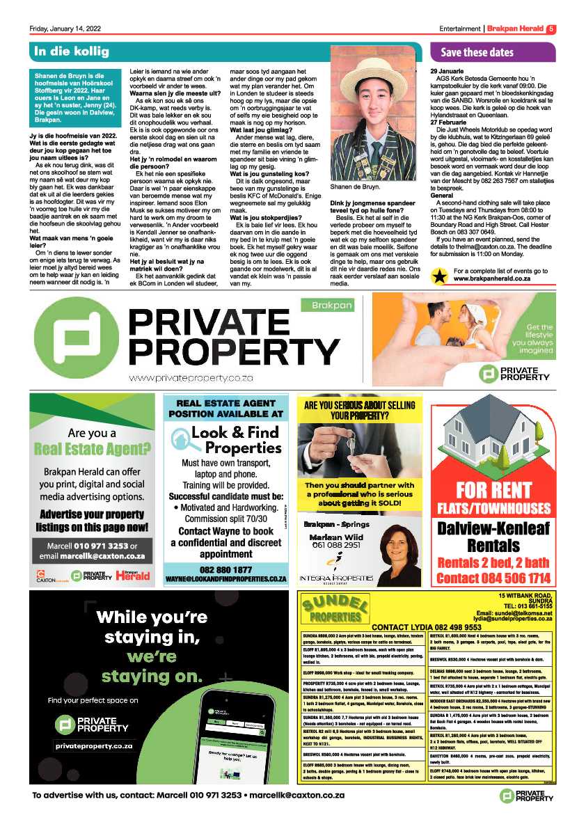 Brakpan Herald 14 January 2022 page 5