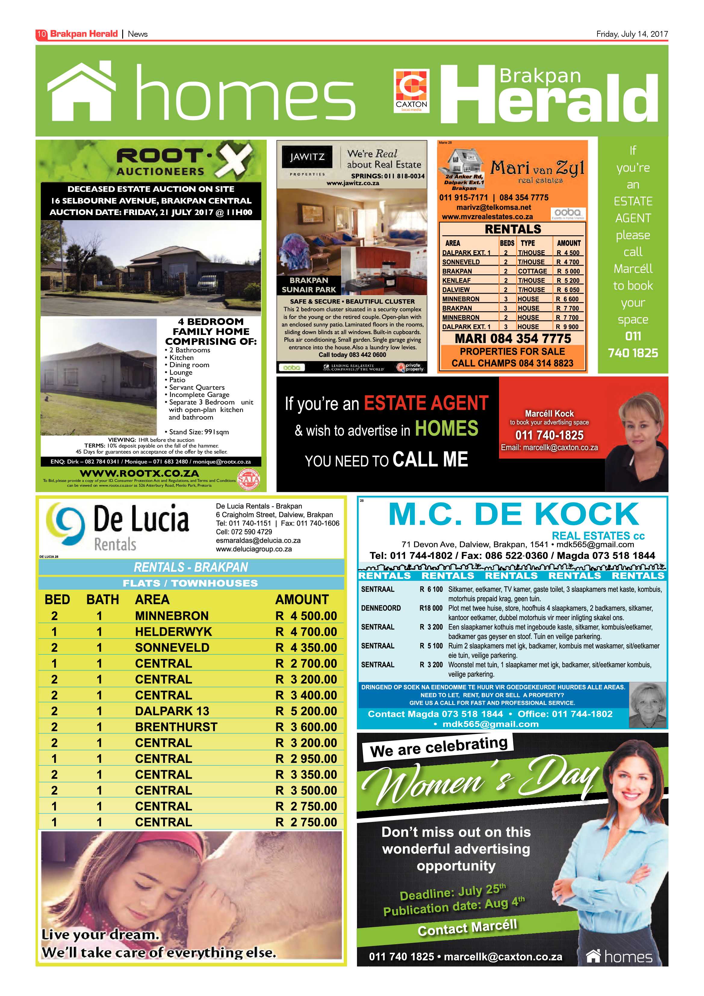 Brakpan Herald 14 July 2017 page 10