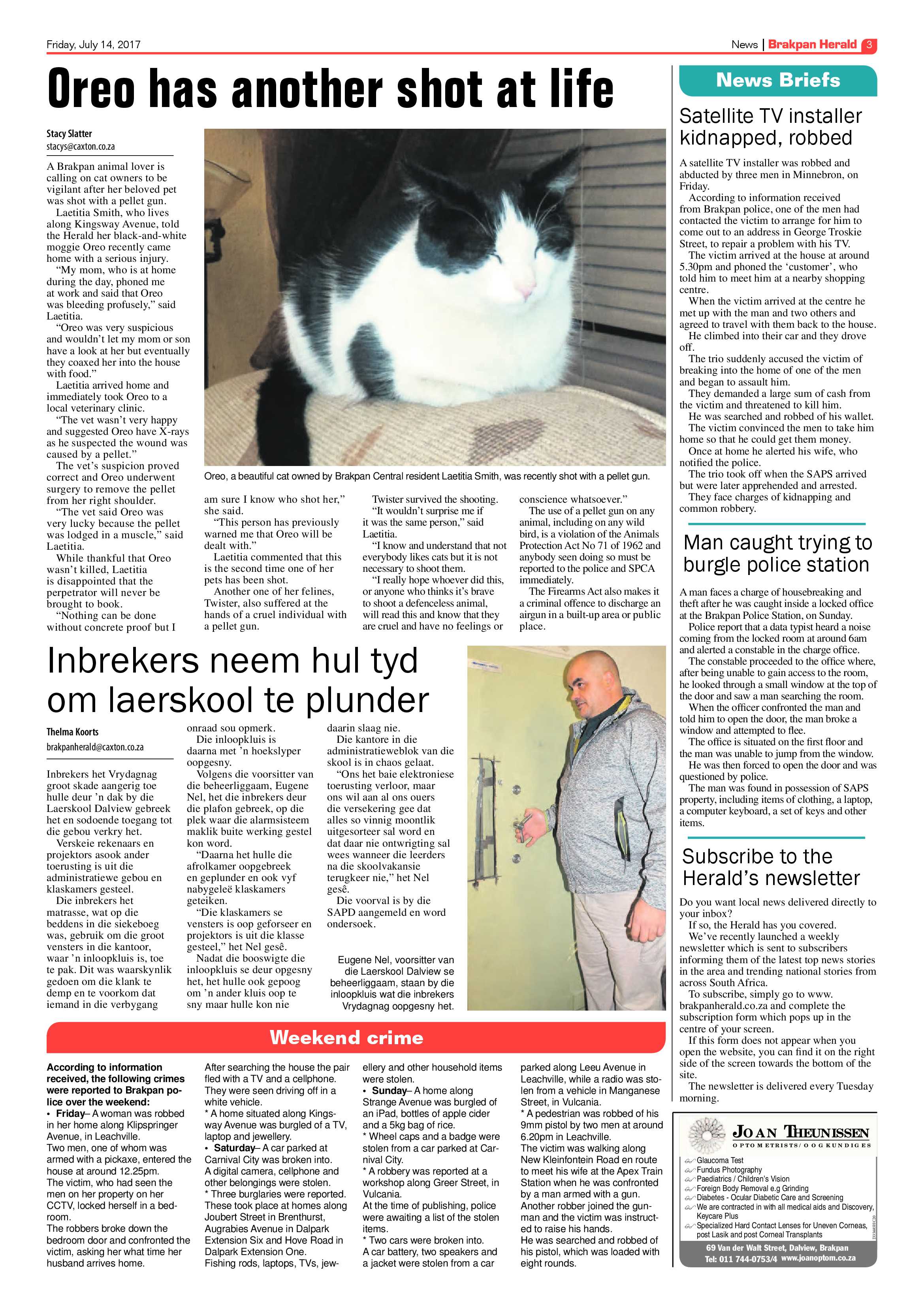 Brakpan Herald 14 July 2017 page 3