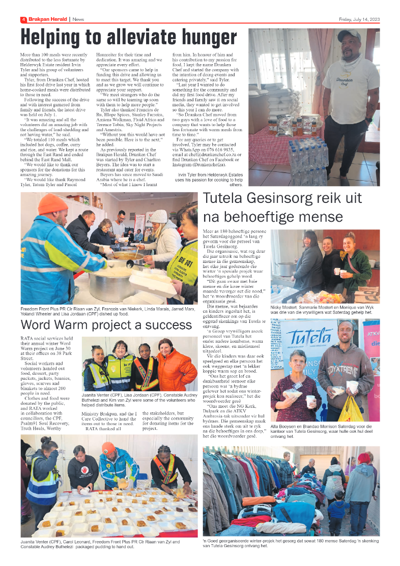 Brakpan Herald 14 July 2022 page 4
