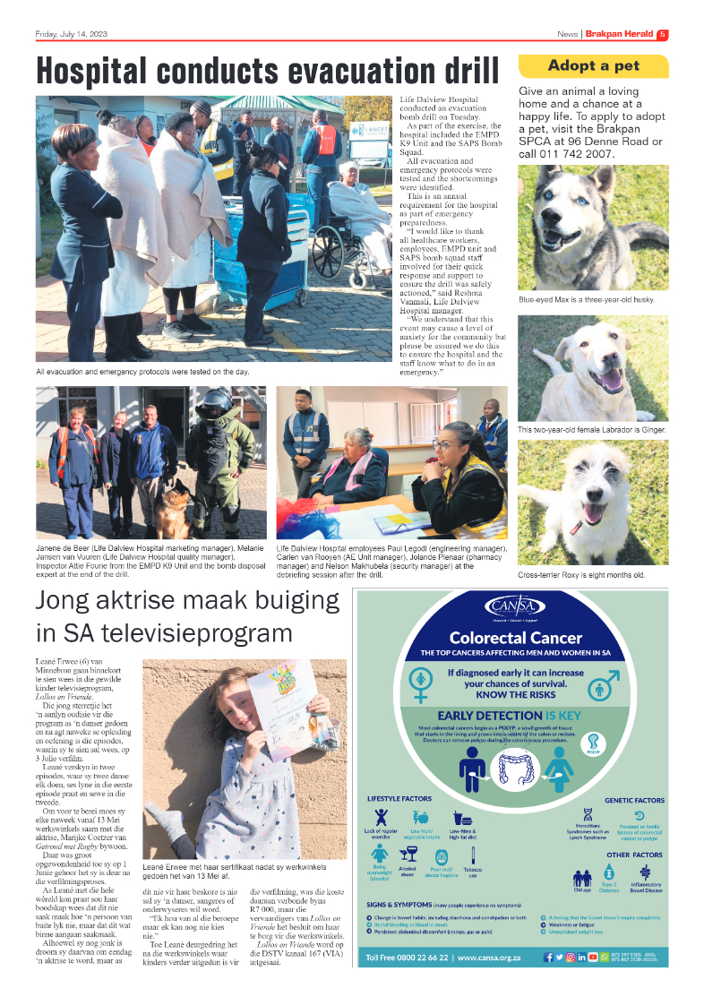 Brakpan Herald 14 July 2022 page 5