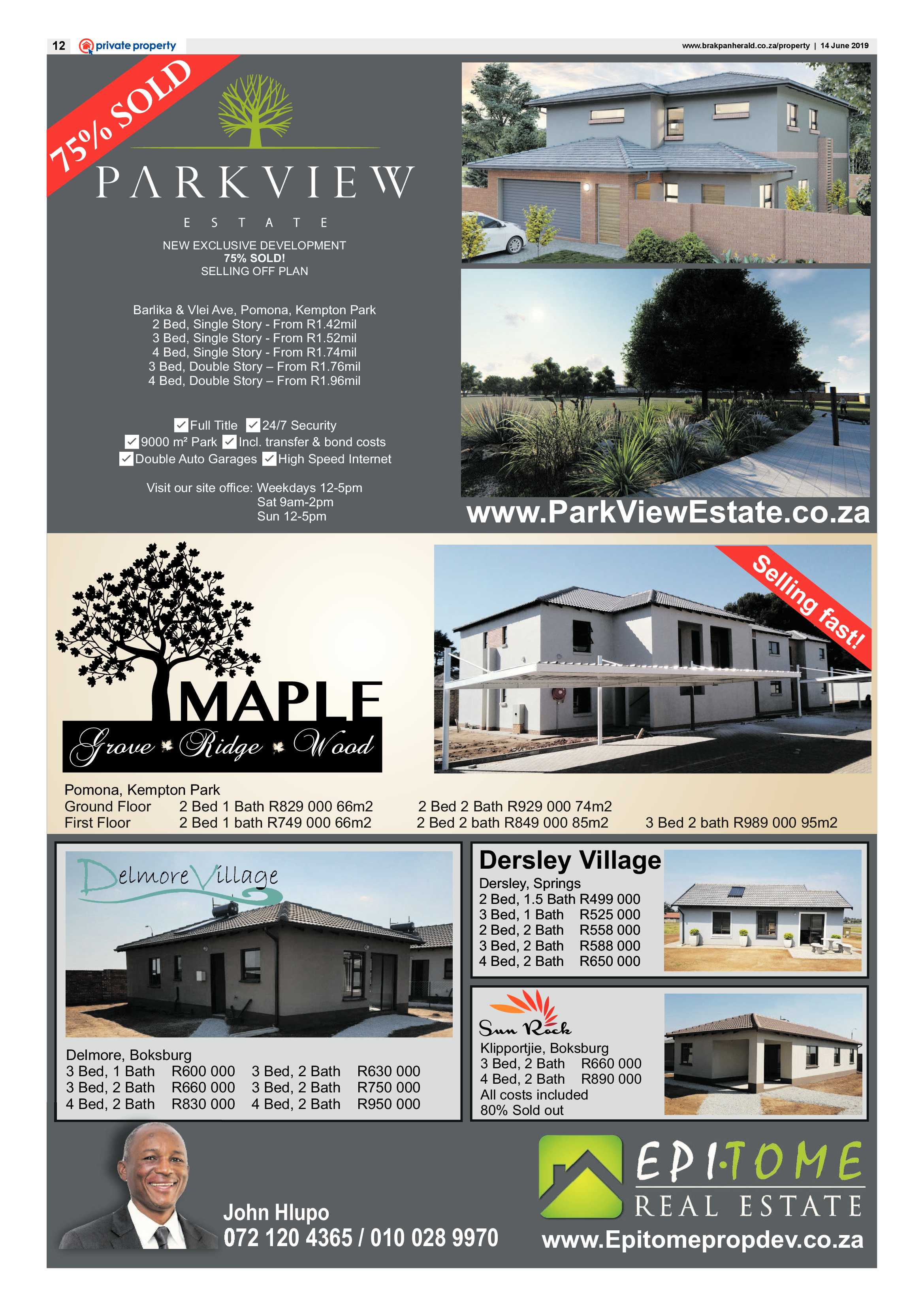 Brakpan Herald 14 June 2019 page 12