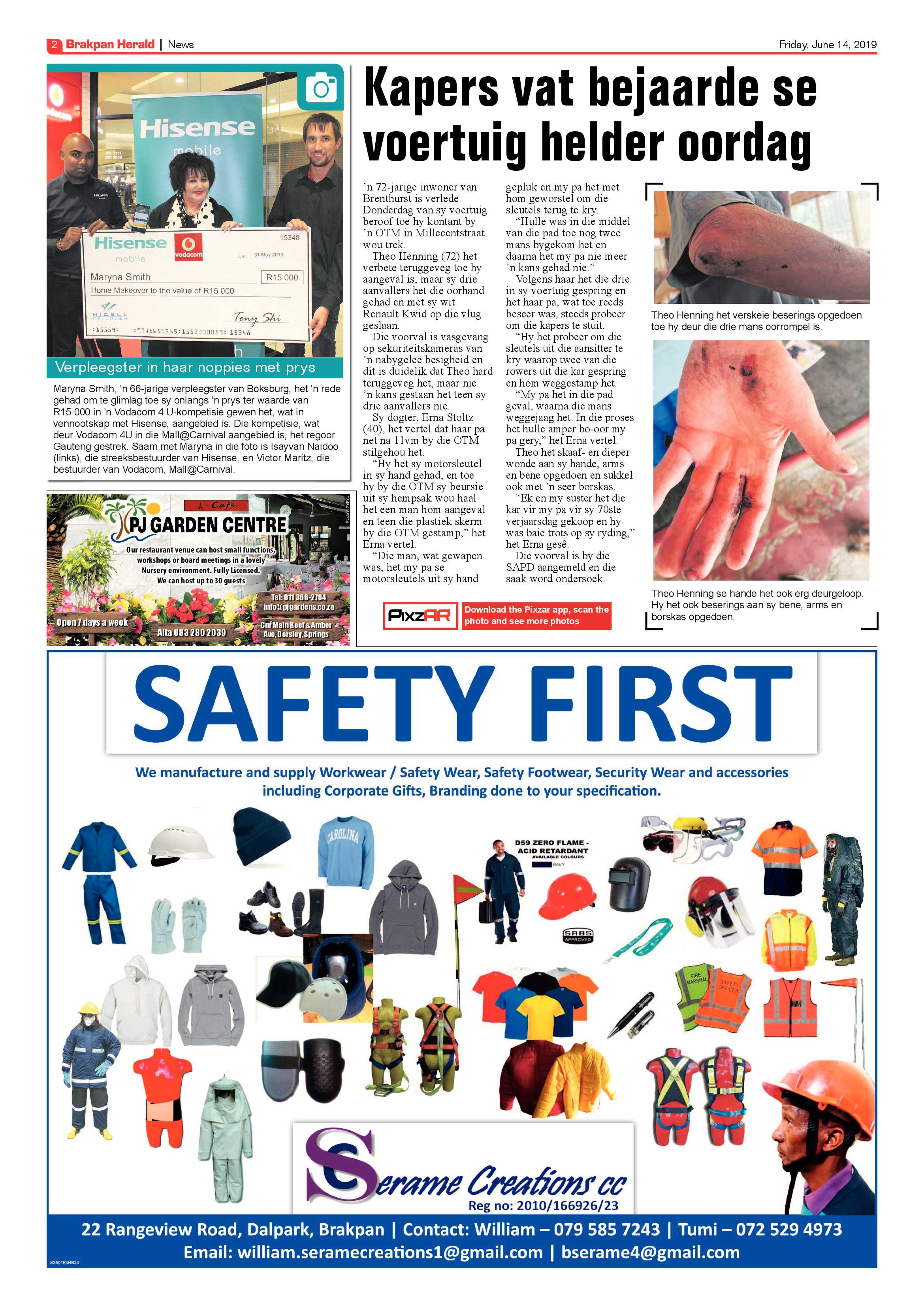 Brakpan Herald 14 June 2019 page 2