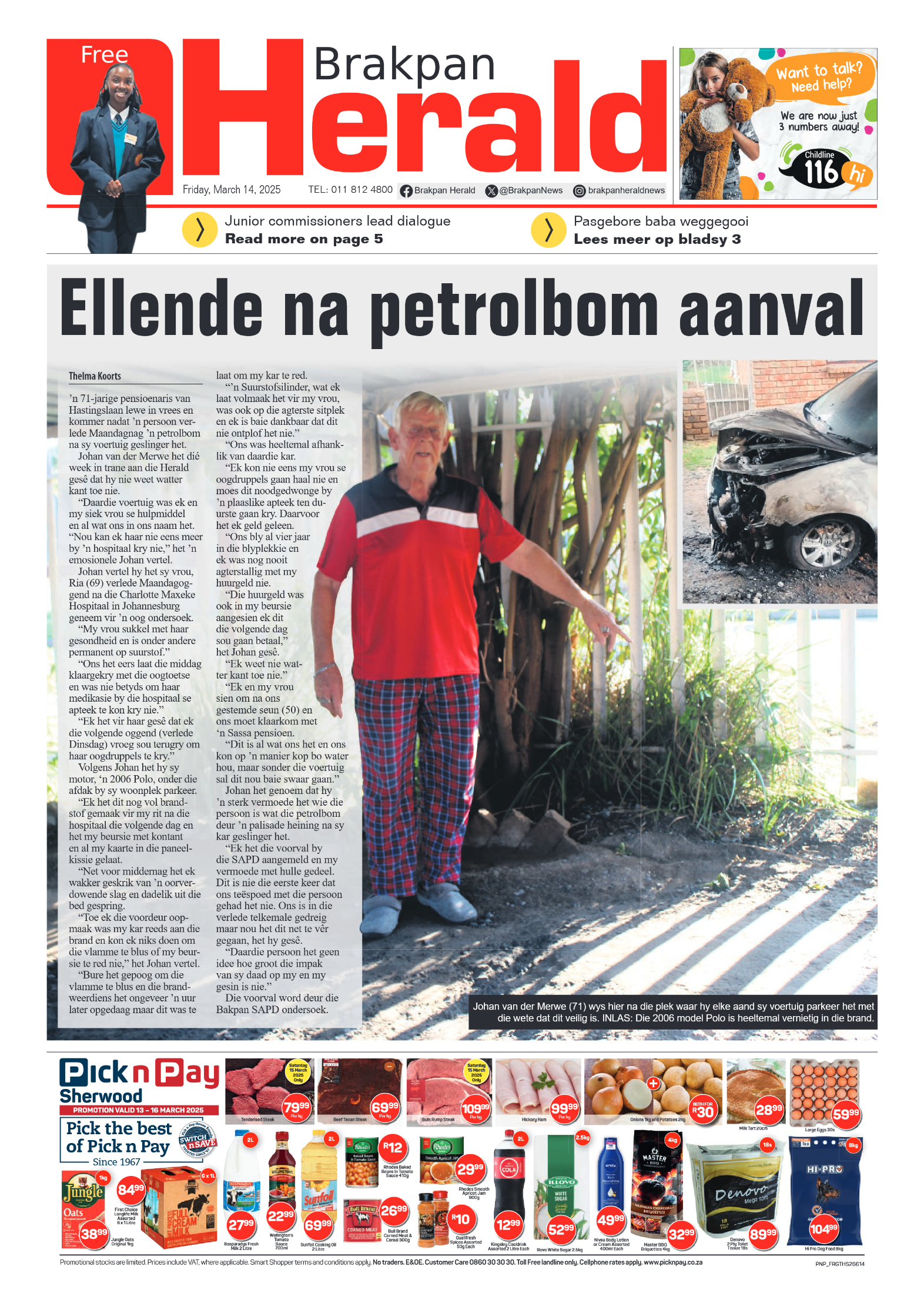 Brakpan Herald 14 March 2025 page 3
