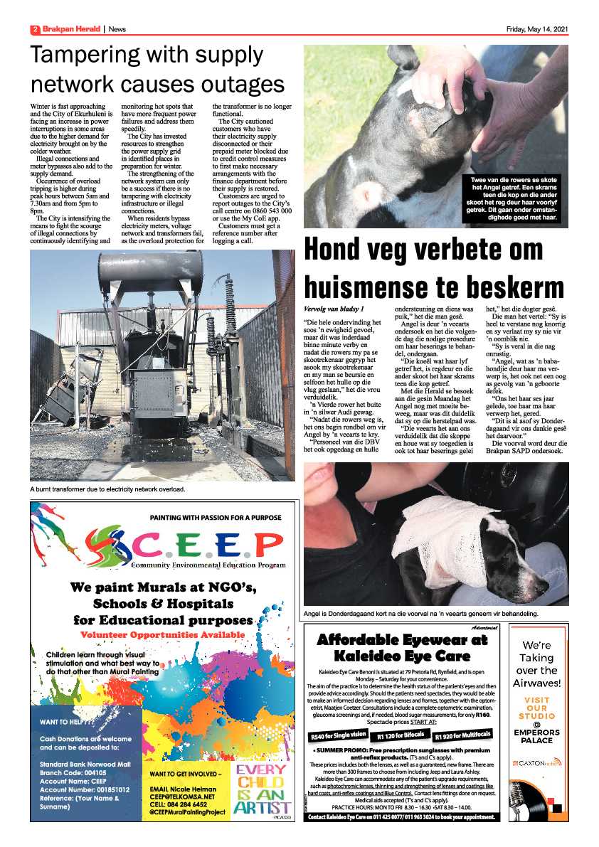Brakpan Herald 14 May 2021 page 2