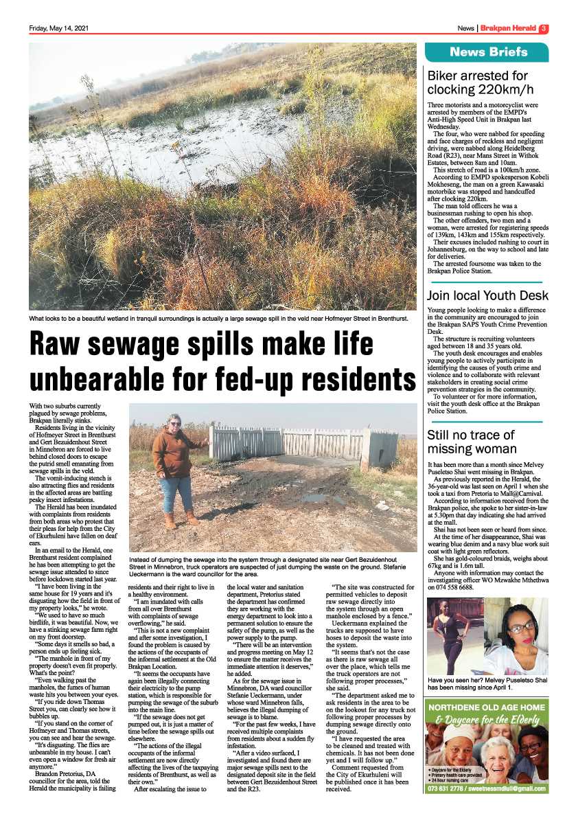 Brakpan Herald 14 May 2021 page 3