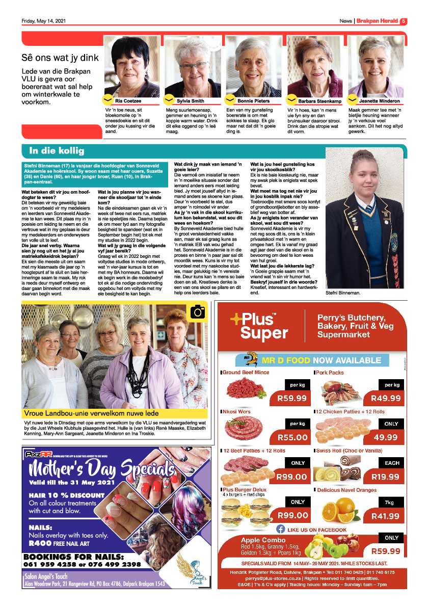 Brakpan Herald 14 May 2021 page 5