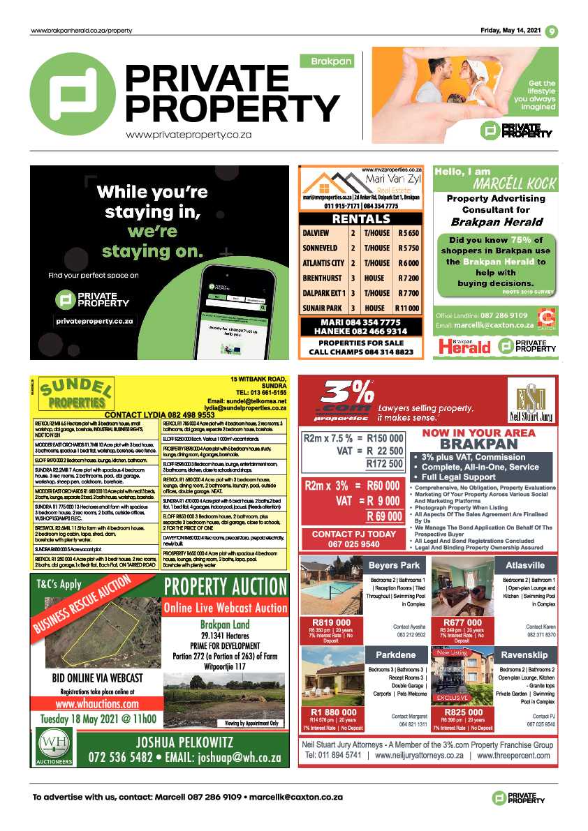 Brakpan Herald 14 May 2021 page 9