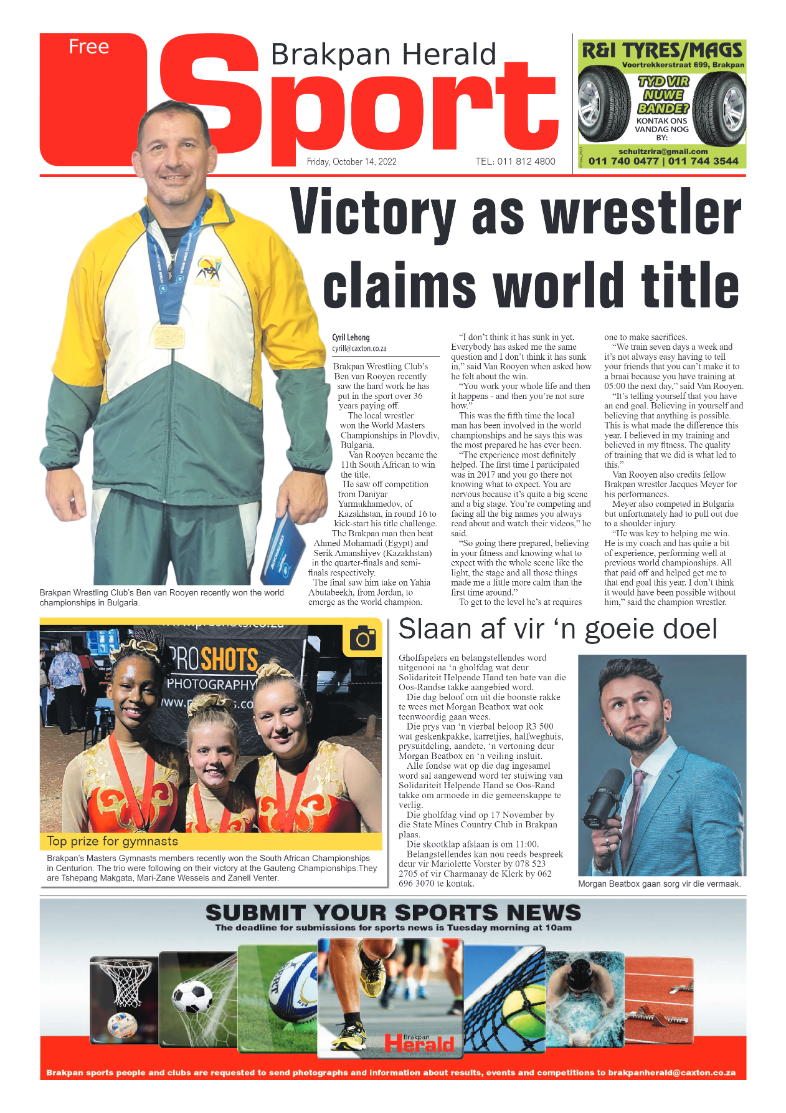 Brakpan Herald 14 Oct 2022 page 8