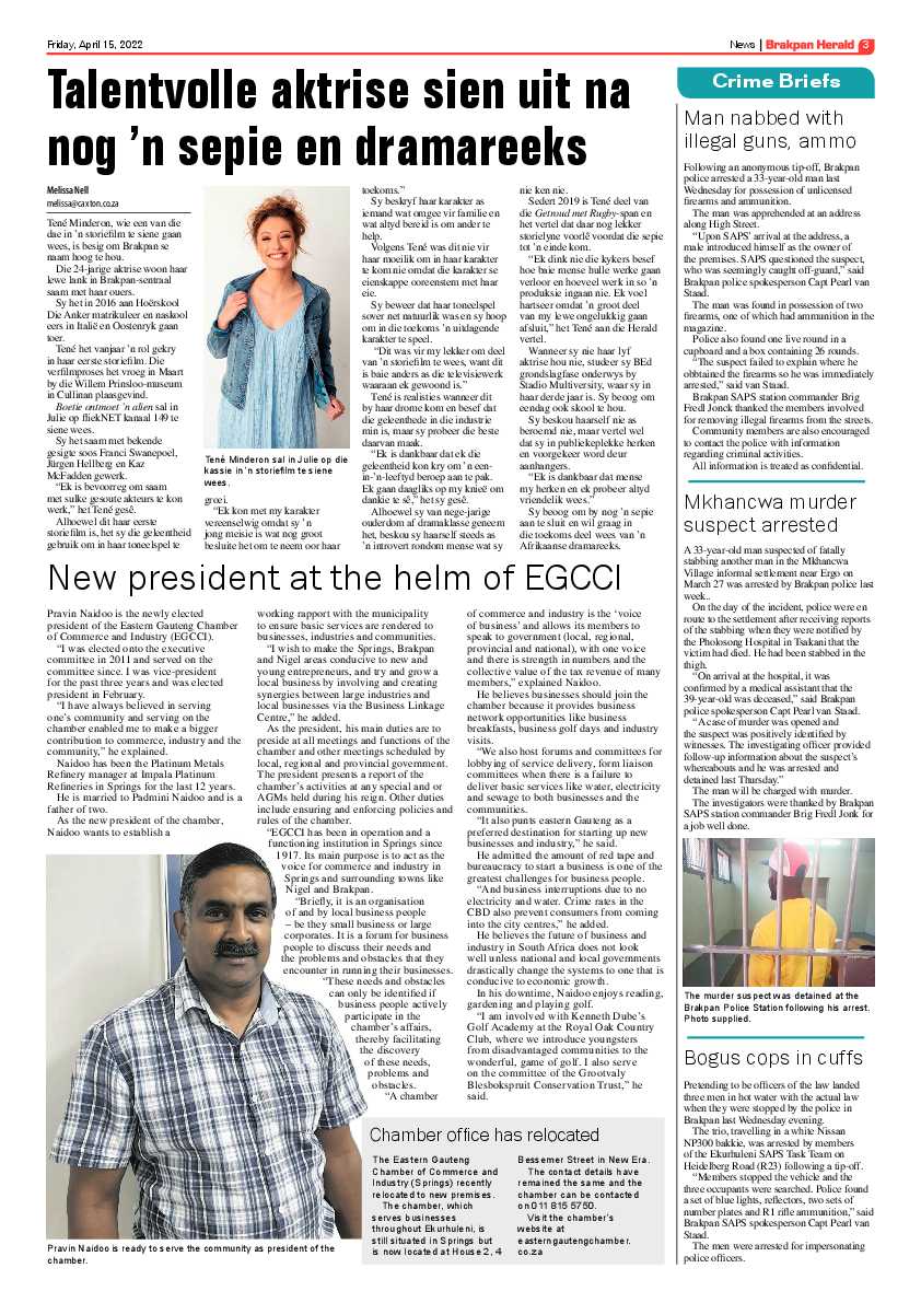 Brakpan Herald 15 April 2022 page 3