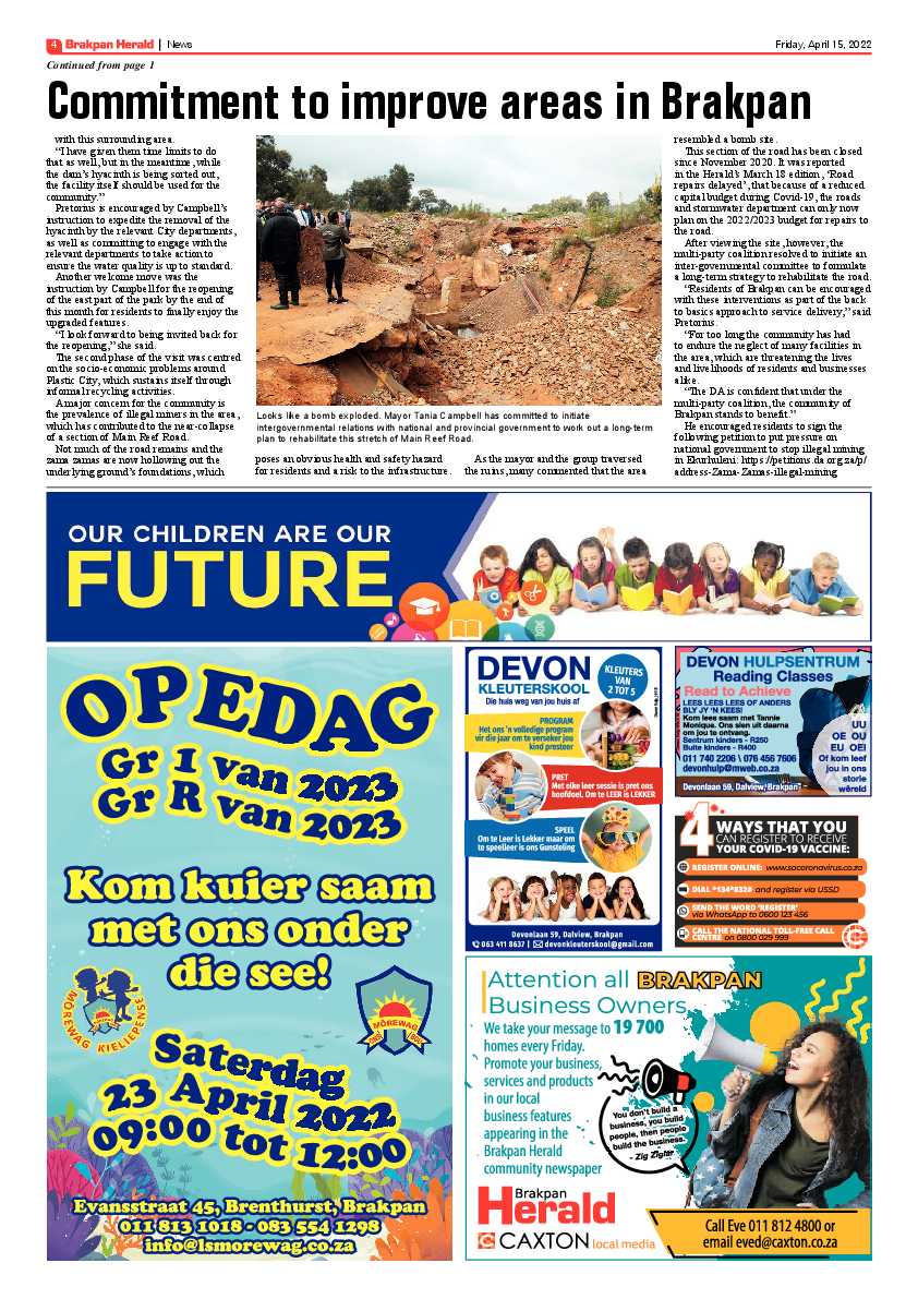 Brakpan Herald 15 April 2022 page 4
