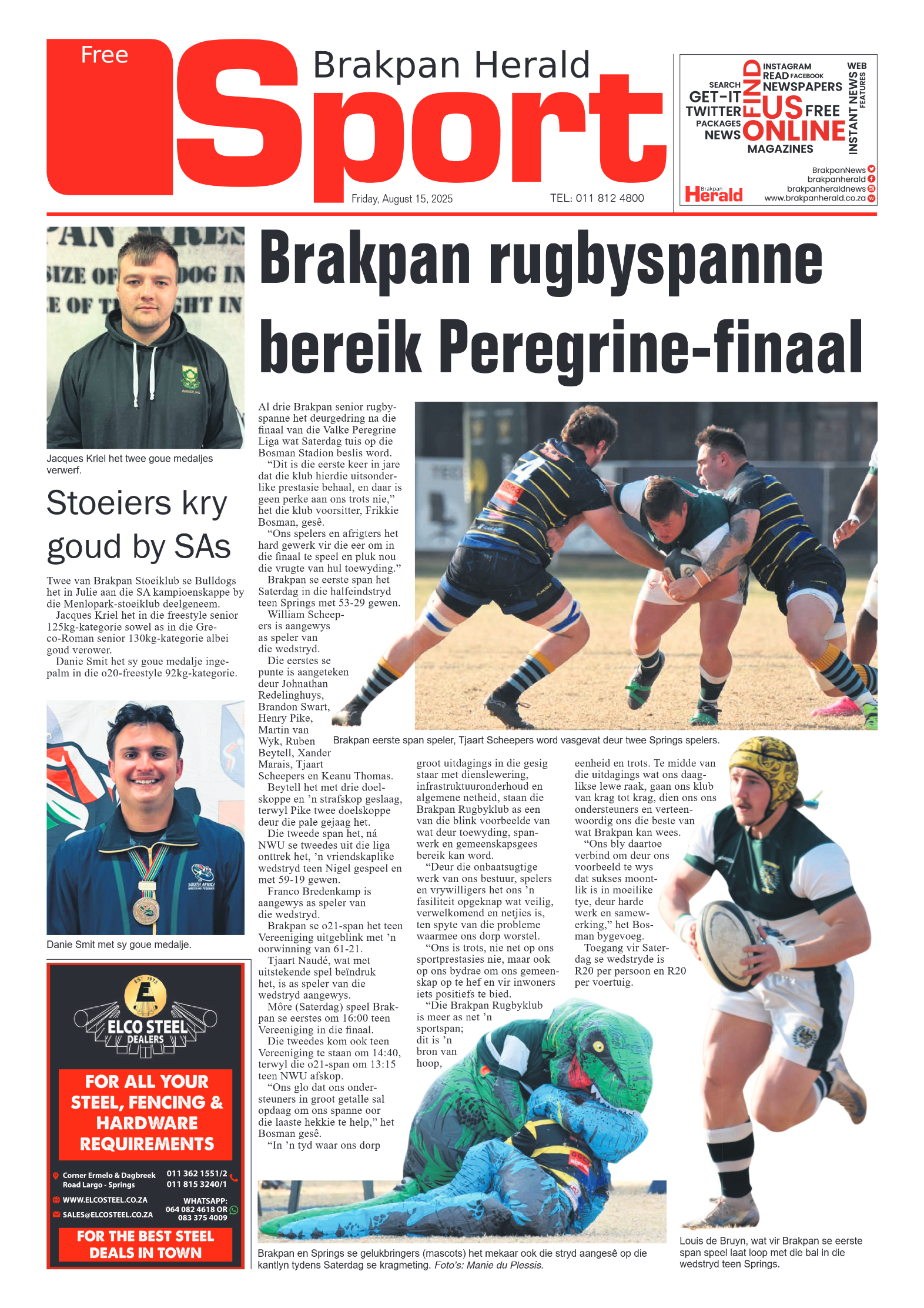 Brakpan Herald 15 August 2025 page 10
