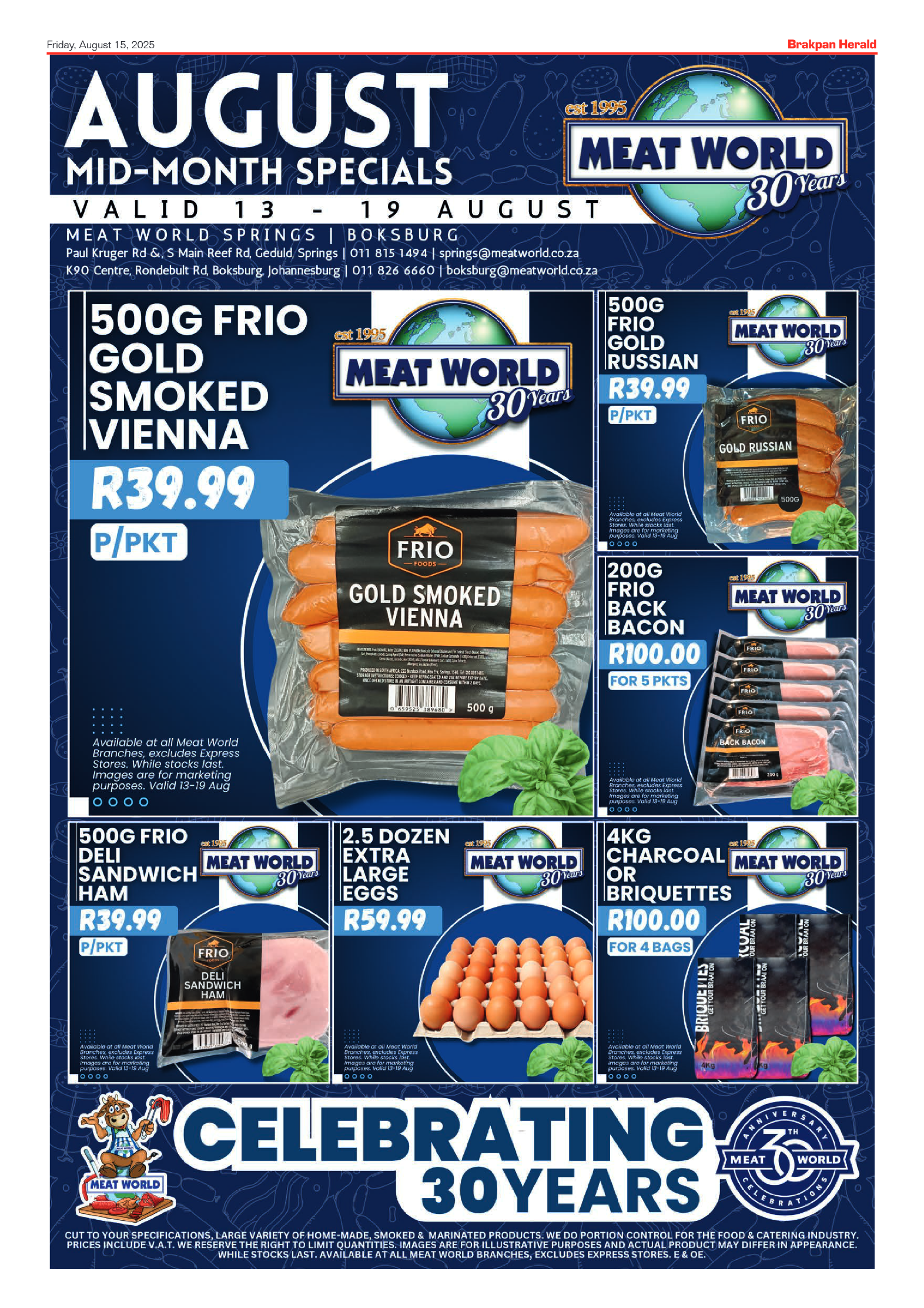 Brakpan Herald 15 August 2025 page 11