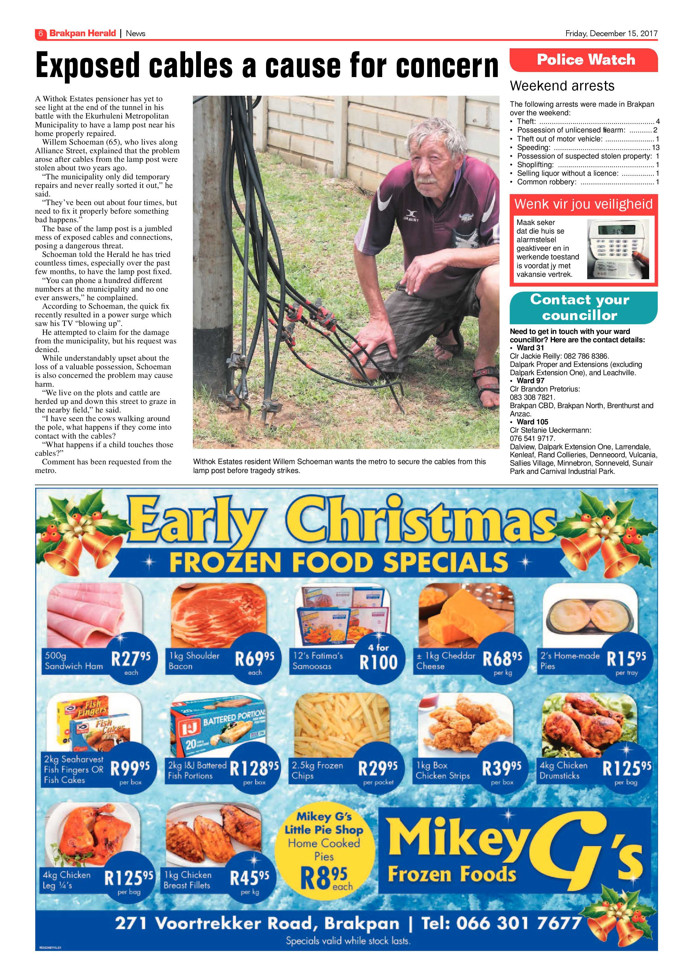 Brakpan Herald 15 December 2017 page 6