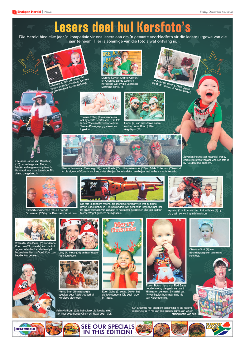 Brakpan Herald 15 December 2023 page 6