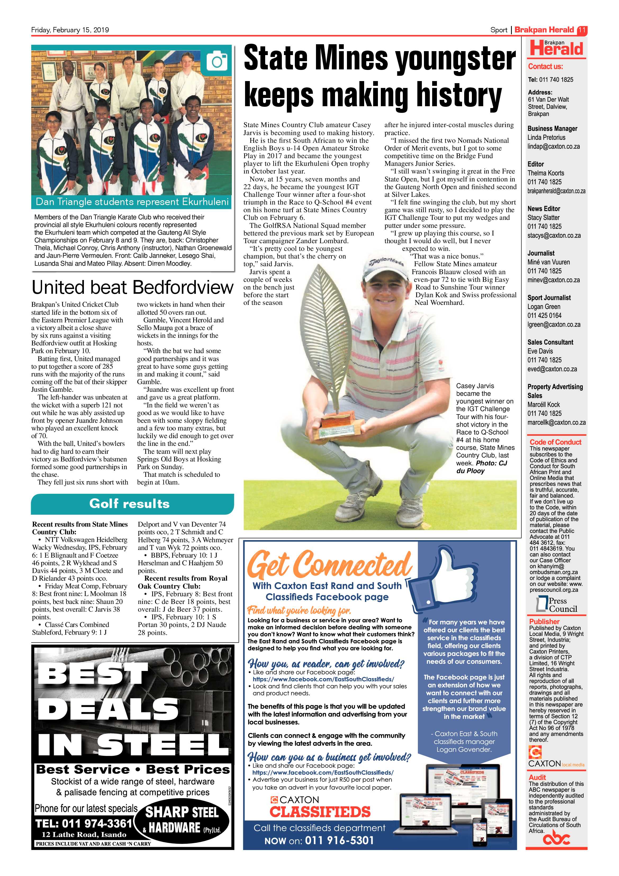 Brakpan Herald 15 February 2019 page 11