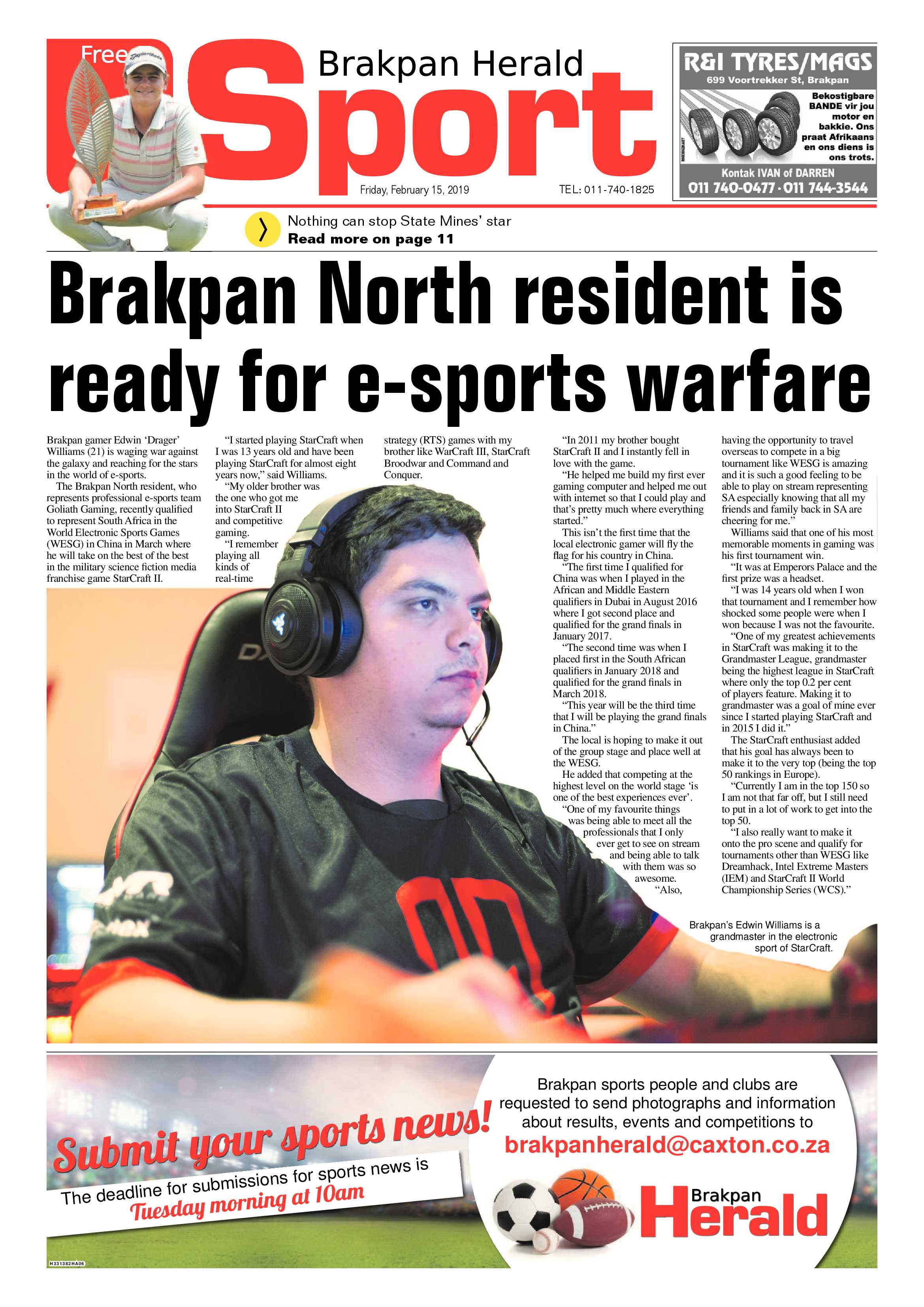 Brakpan Herald 15 February 2019 page 12