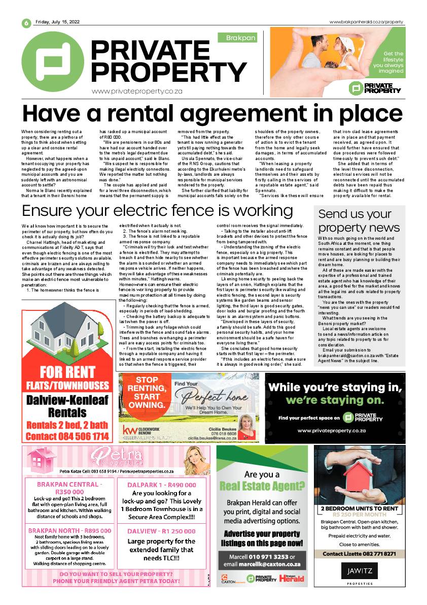 Brakpan Herald 15 July 2022 page 6