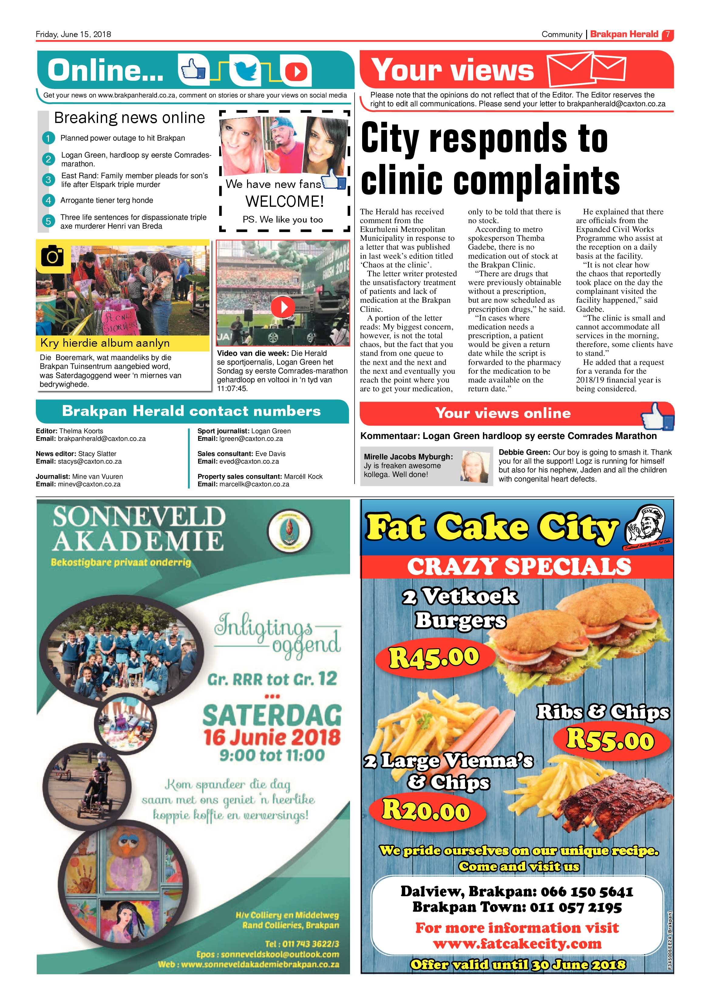Brakpan Herald 15 June 2018 page 7
