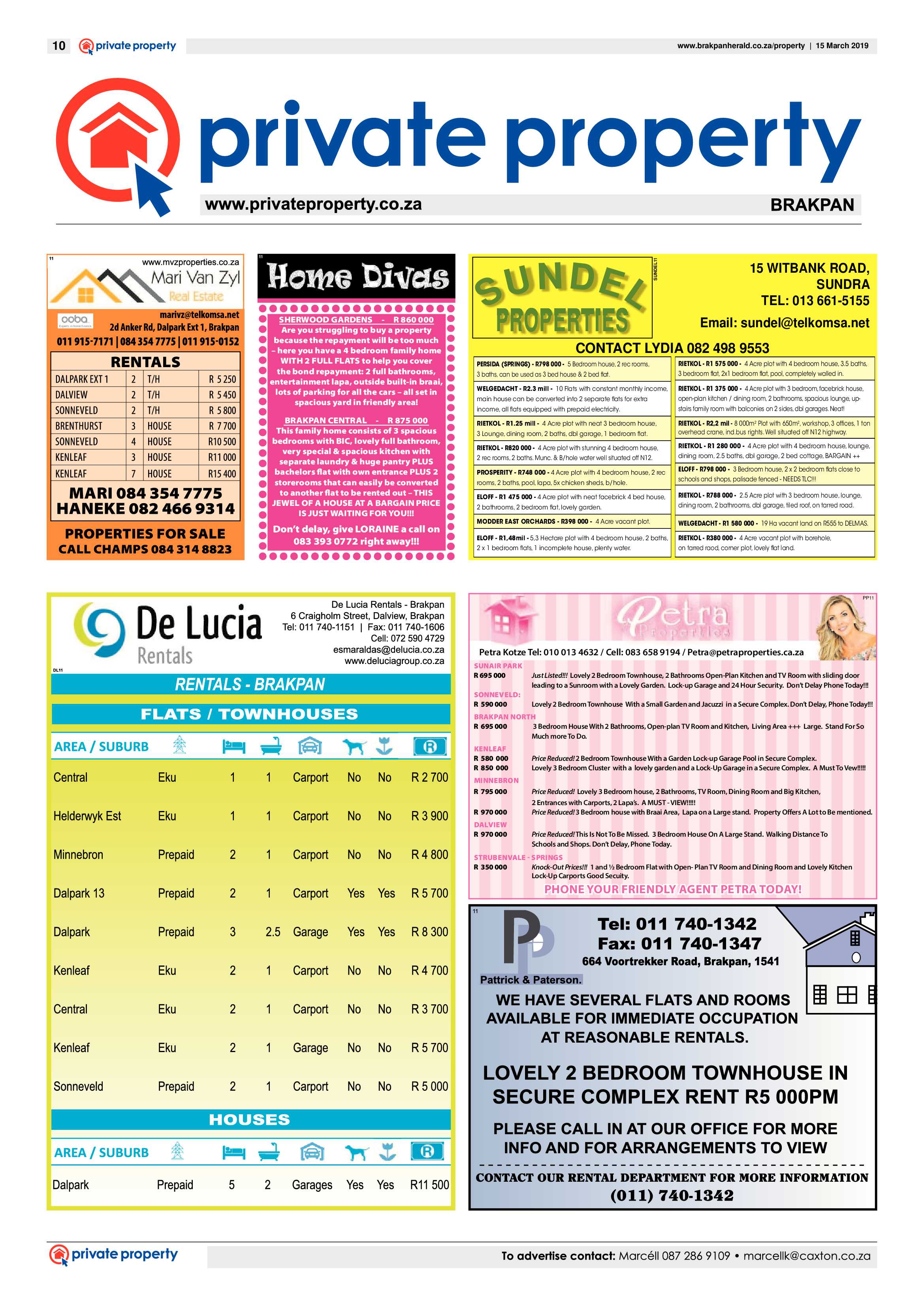 Brakpan Herald 15 March 2019 page 10
