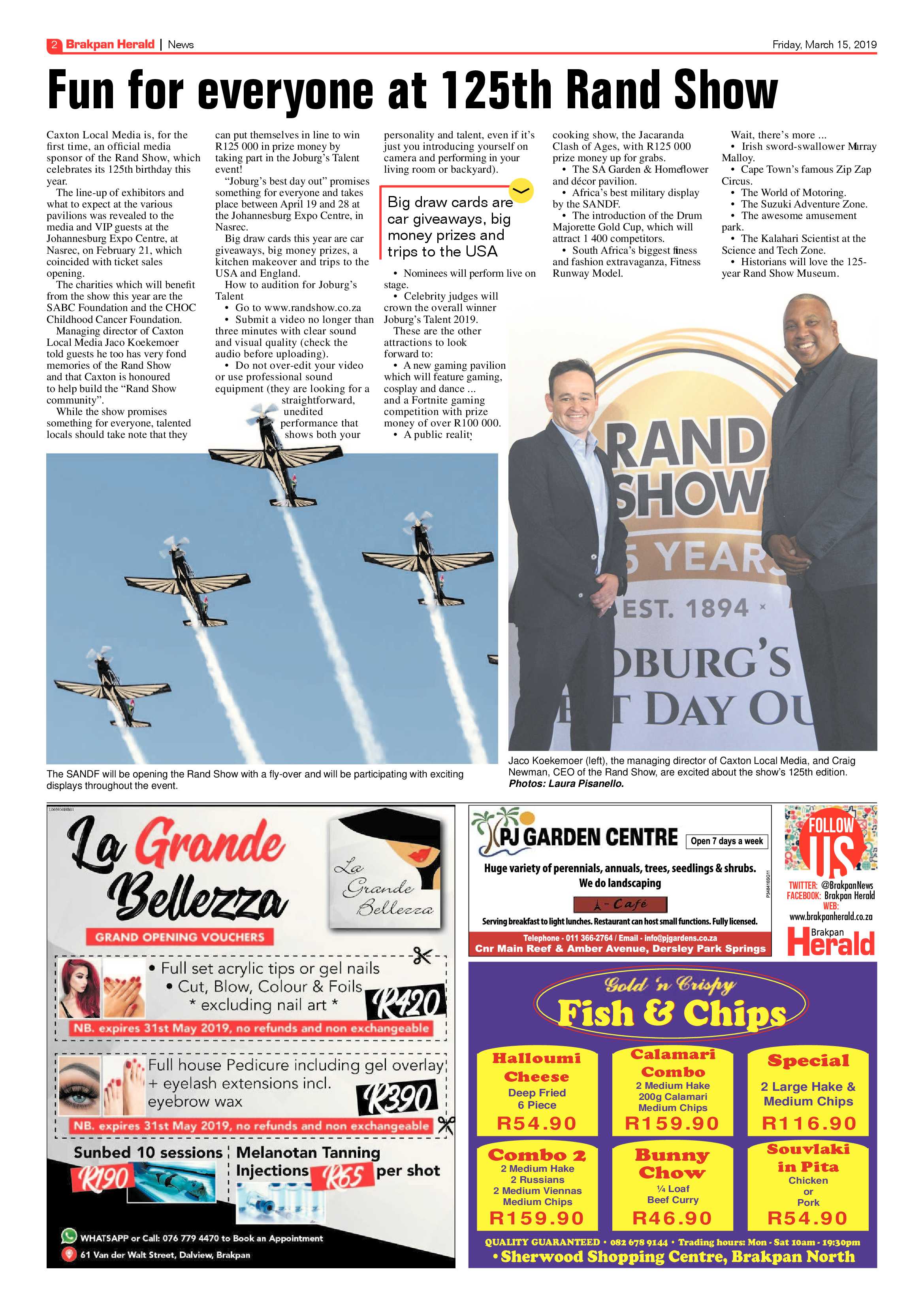 Brakpan Herald 15 March 2019 page 2