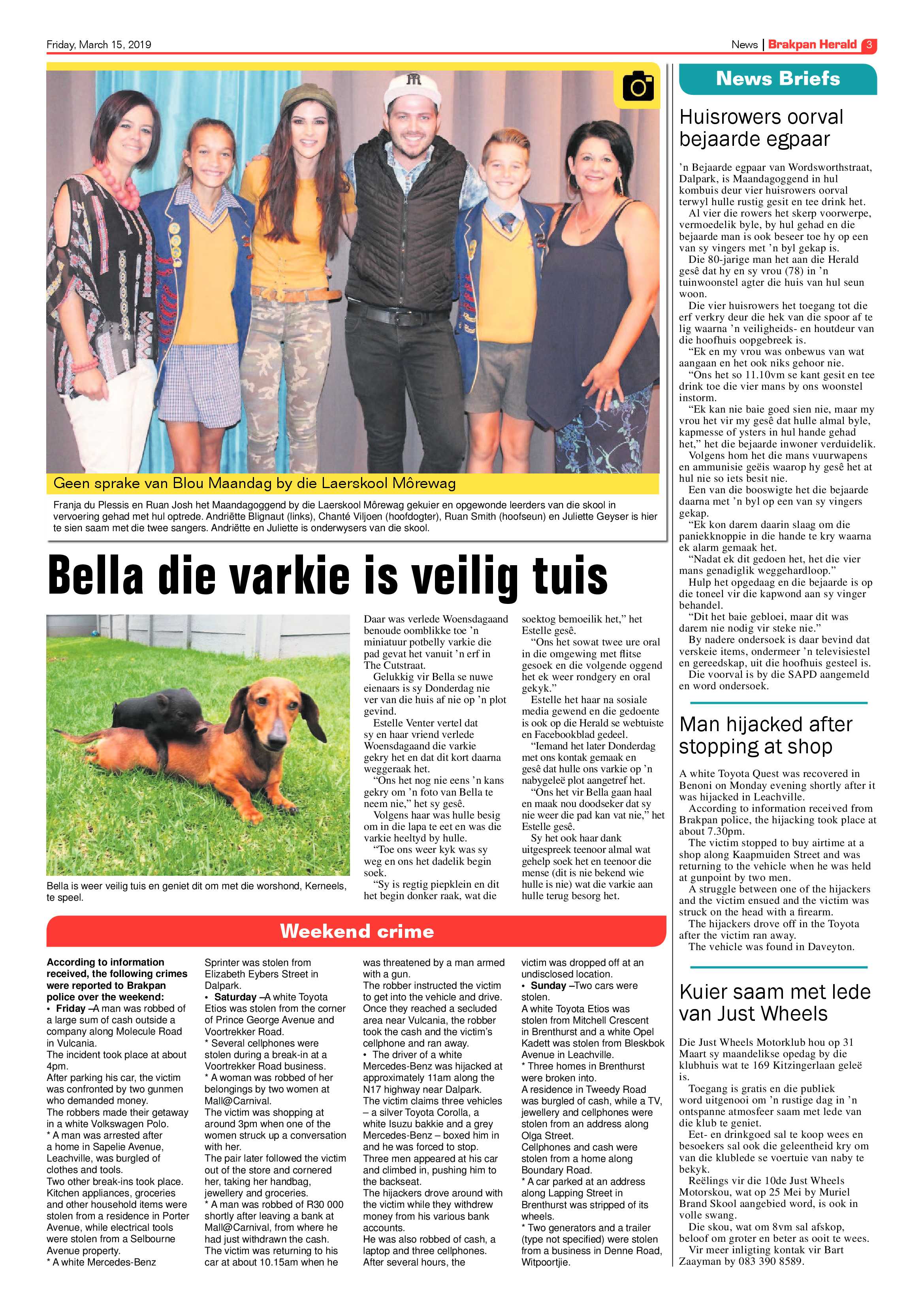 Brakpan Herald 15 March 2019 page 3