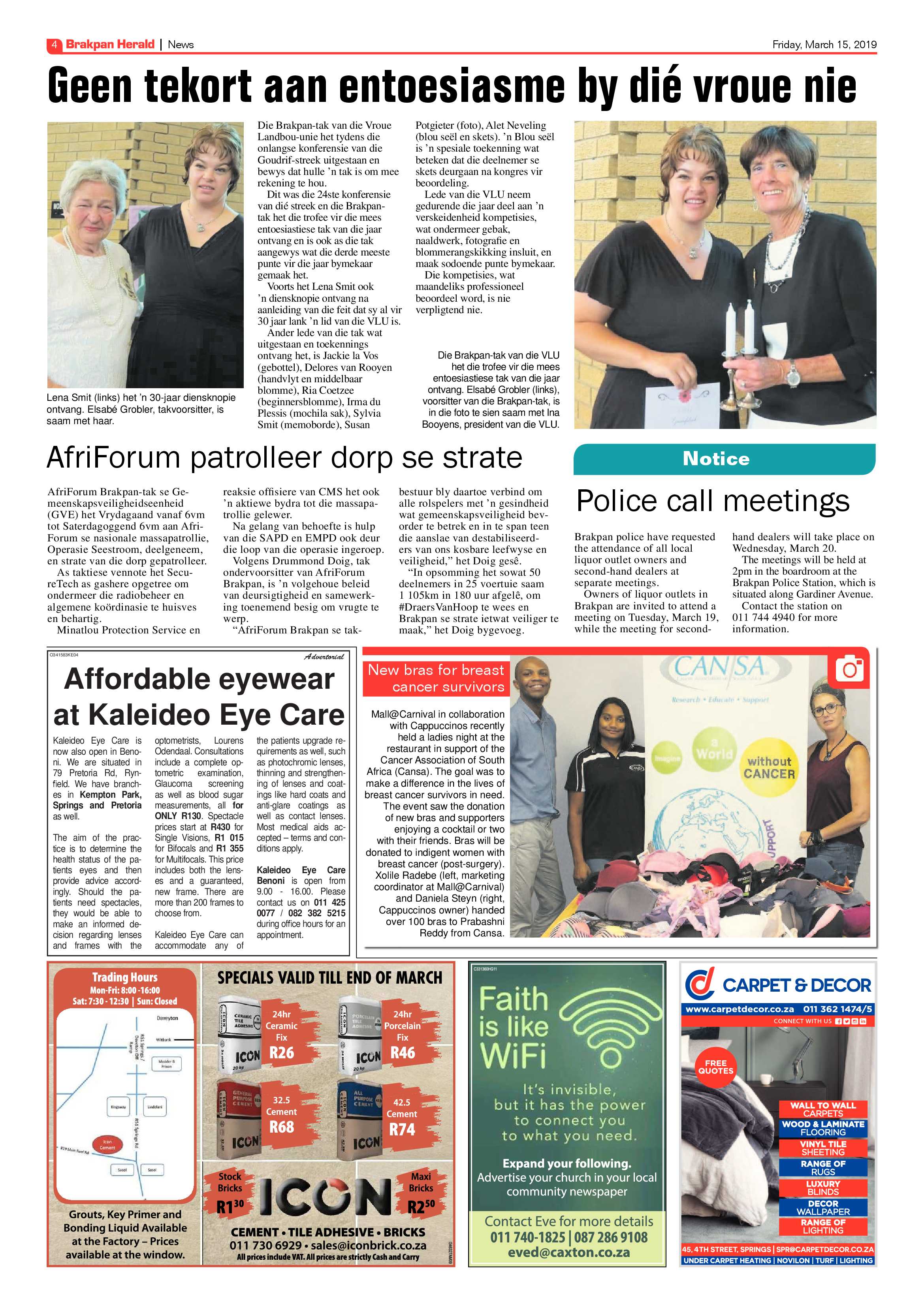 Brakpan Herald 15 March 2019 page 4