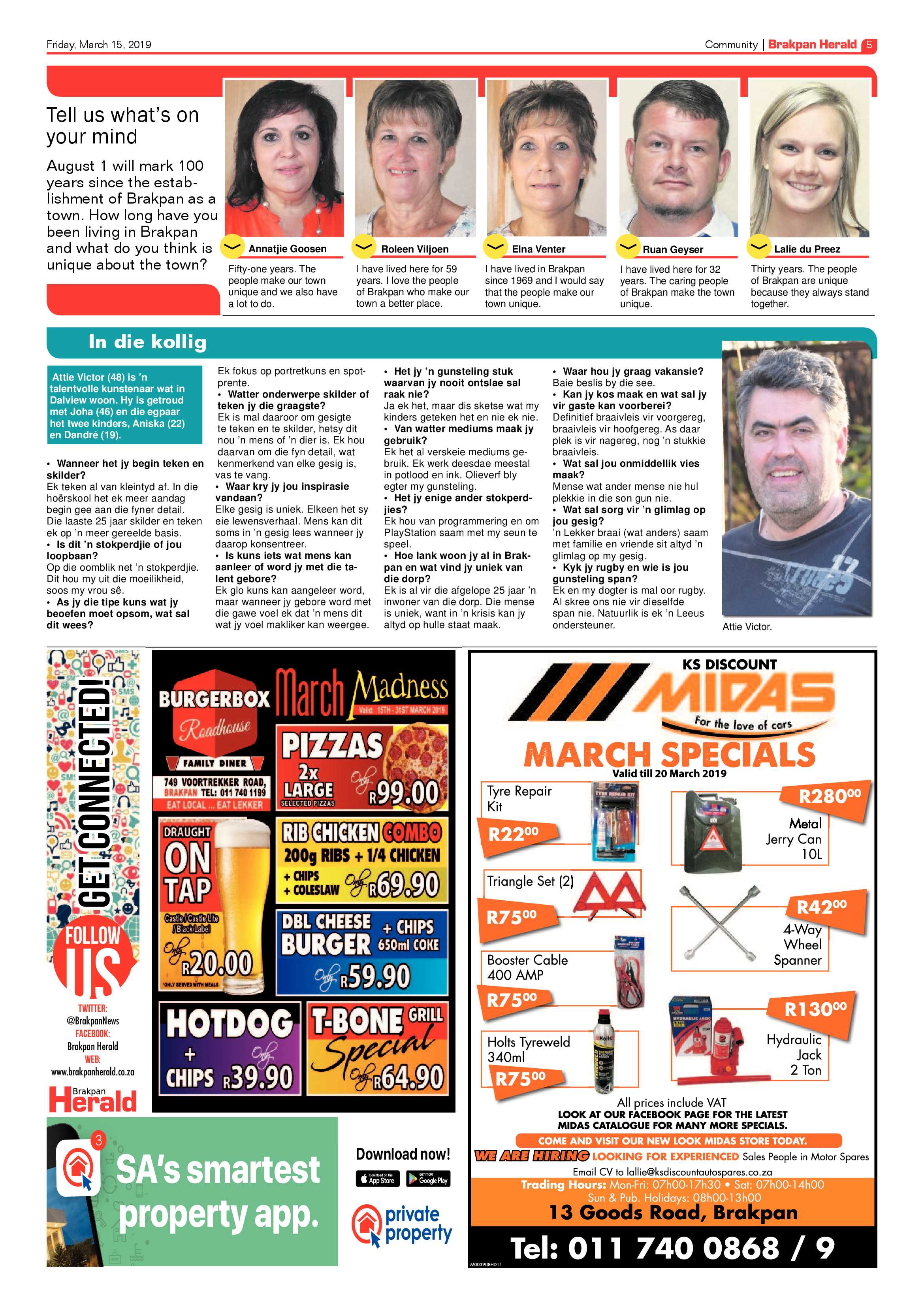 Brakpan Herald 15 March 2019 page 5