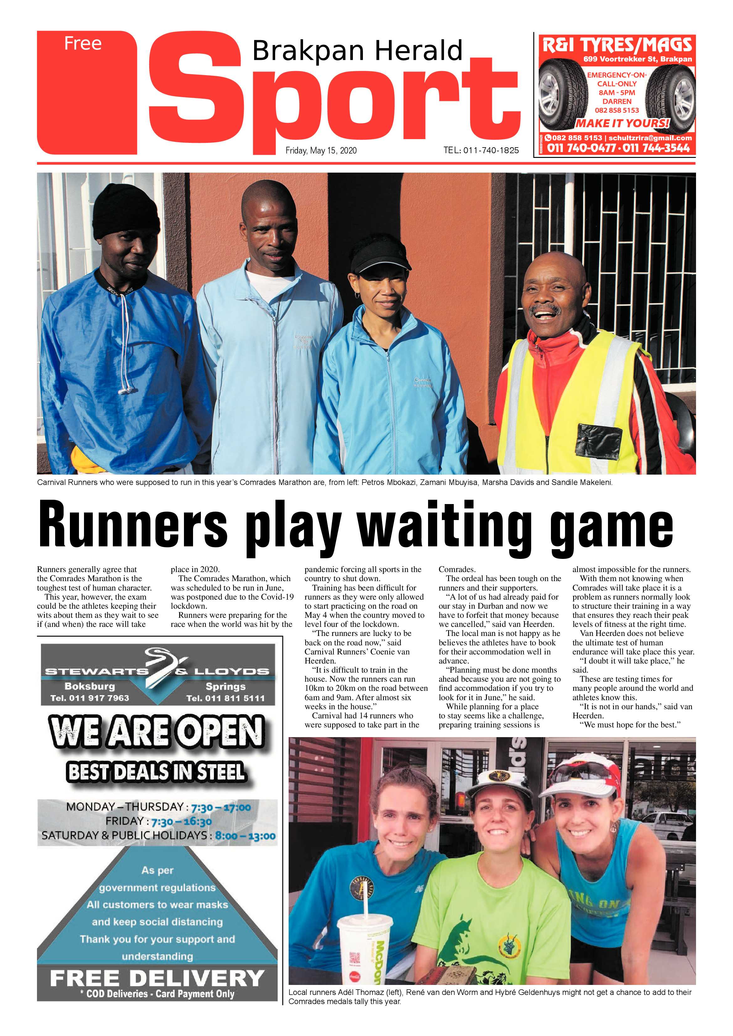 Brakpan Herald 15 May 2020 page 8