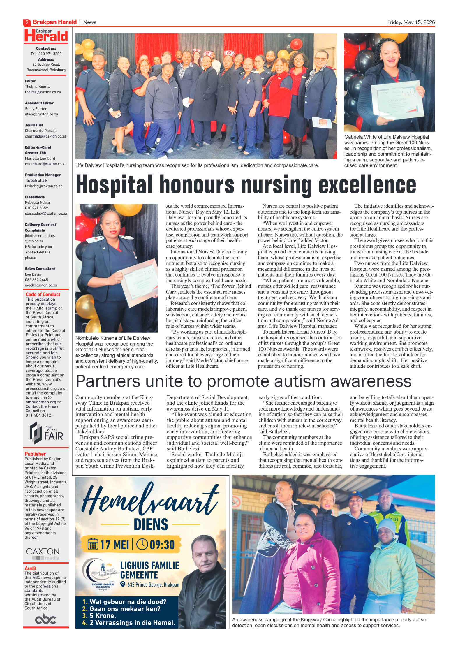 Brakpan Herald 15 May 2026 page 4