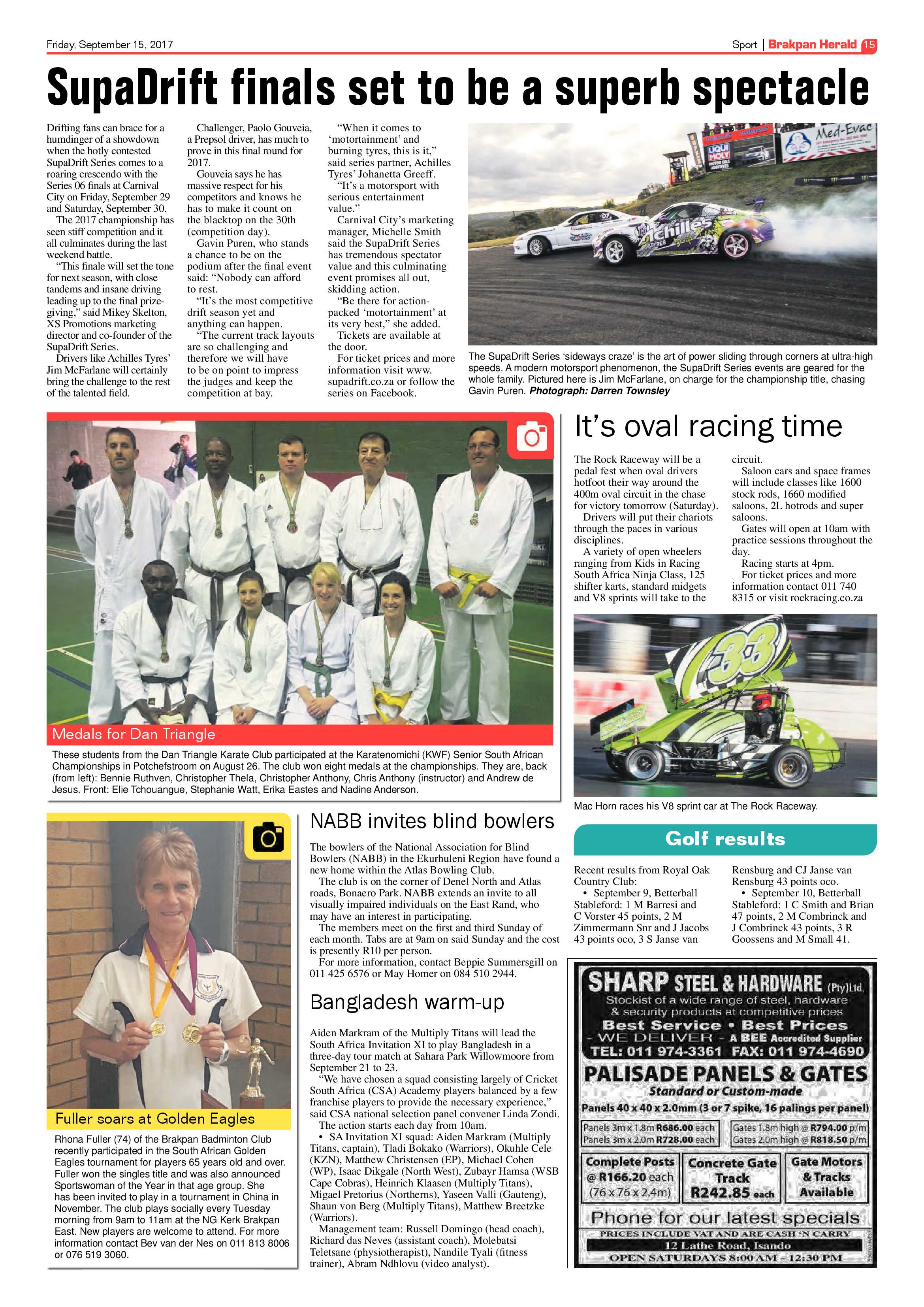 Brakpan Herald 15 September 2017 page 15