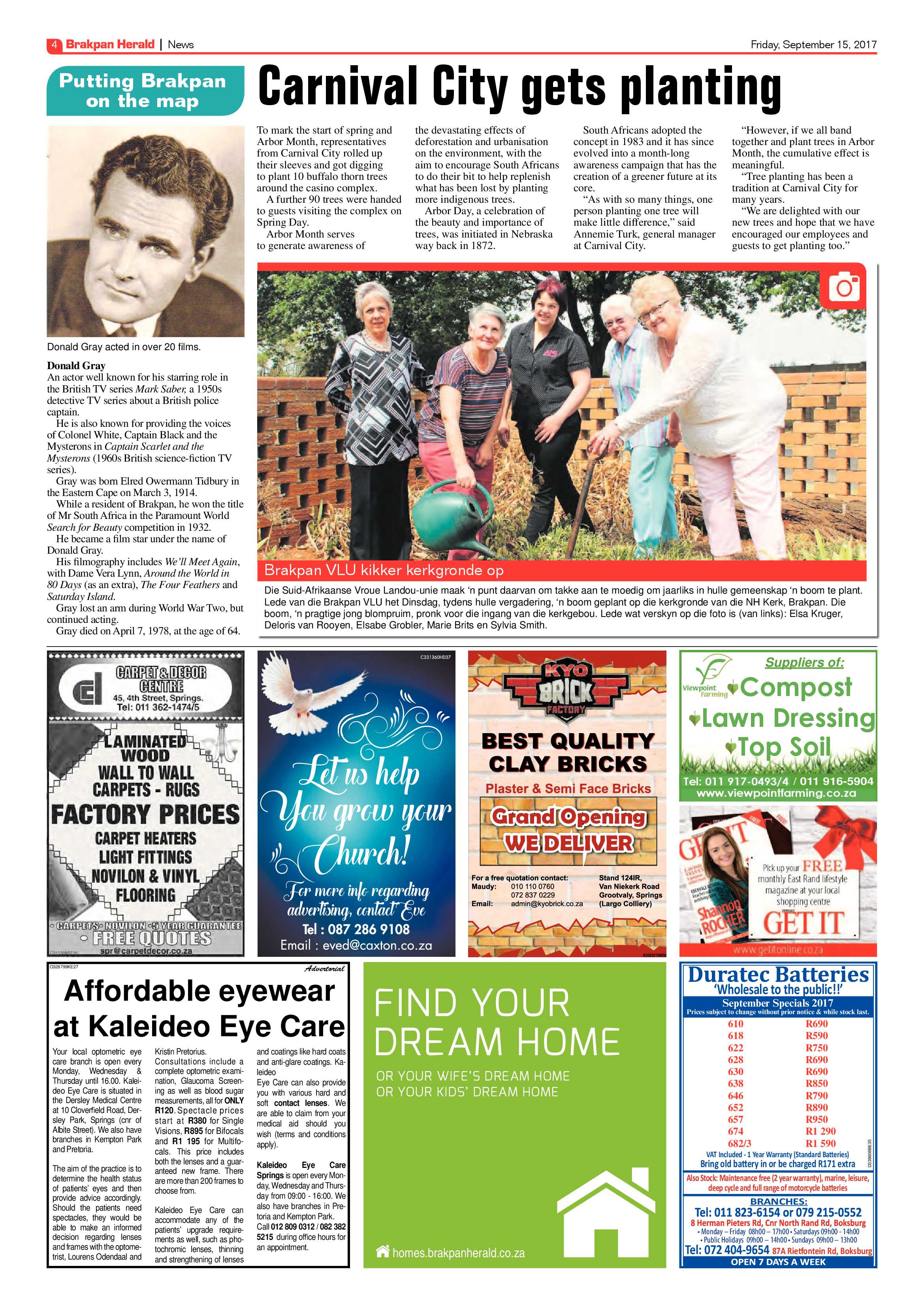 Brakpan Herald 15 September 2017 page 4