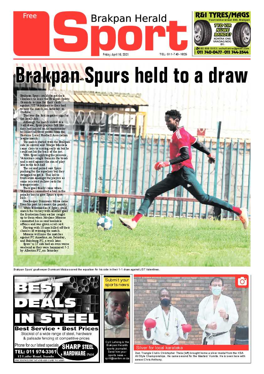 Brakpan Herald 16 April 2021 page 12